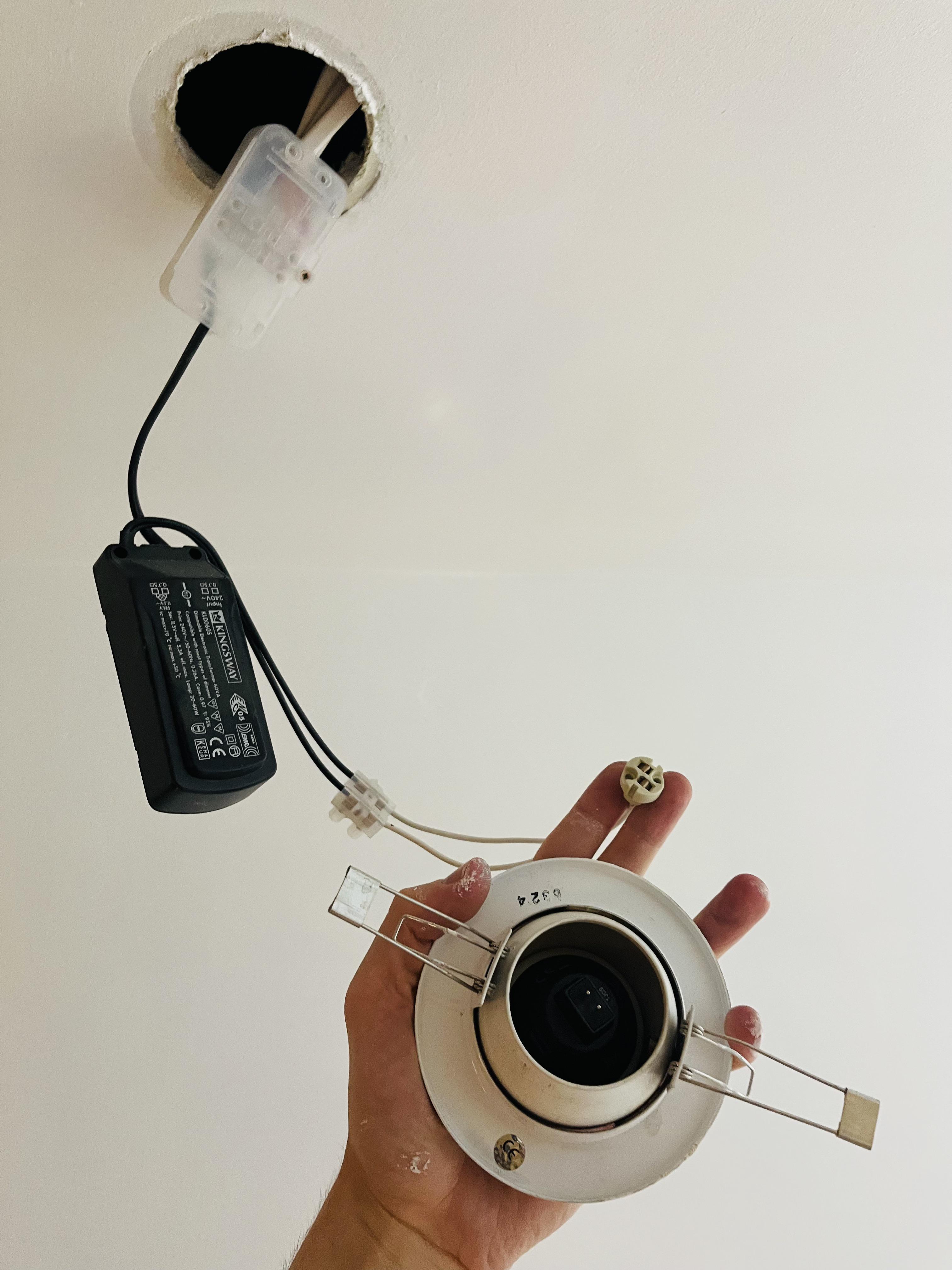 Lights in my house are MR16 (pictured). What need to do to make GU10