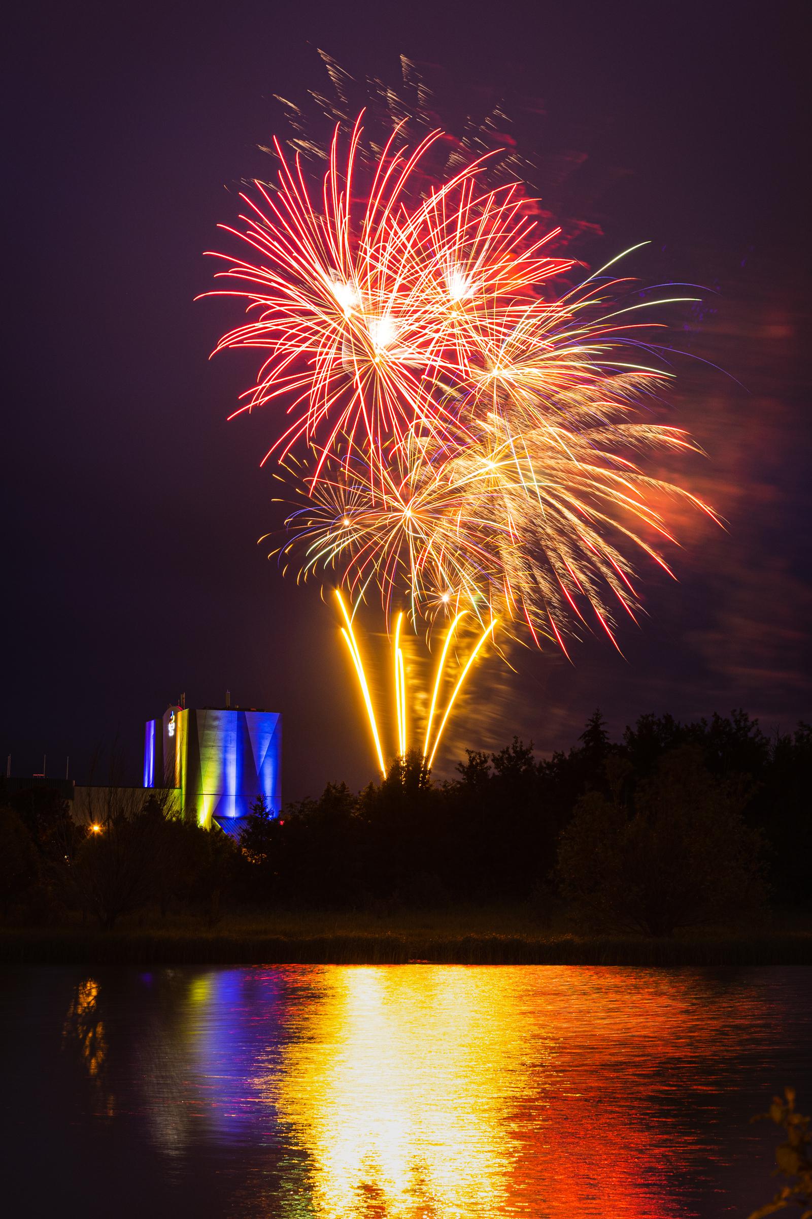 Canada Day fireworks in Sherwood Park r/alberta