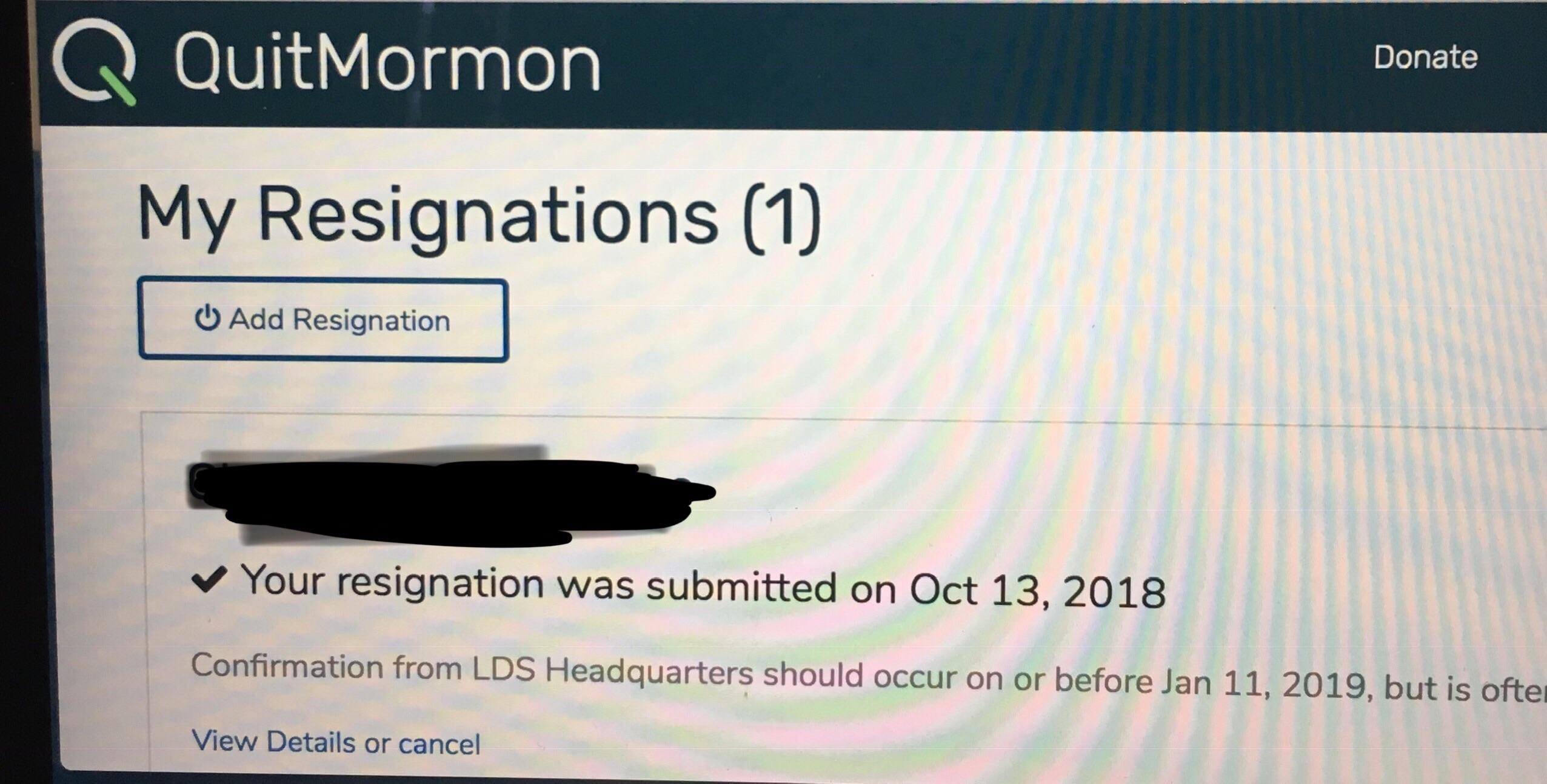 I did it! I finally did it. I left three years ago, came out as an ex