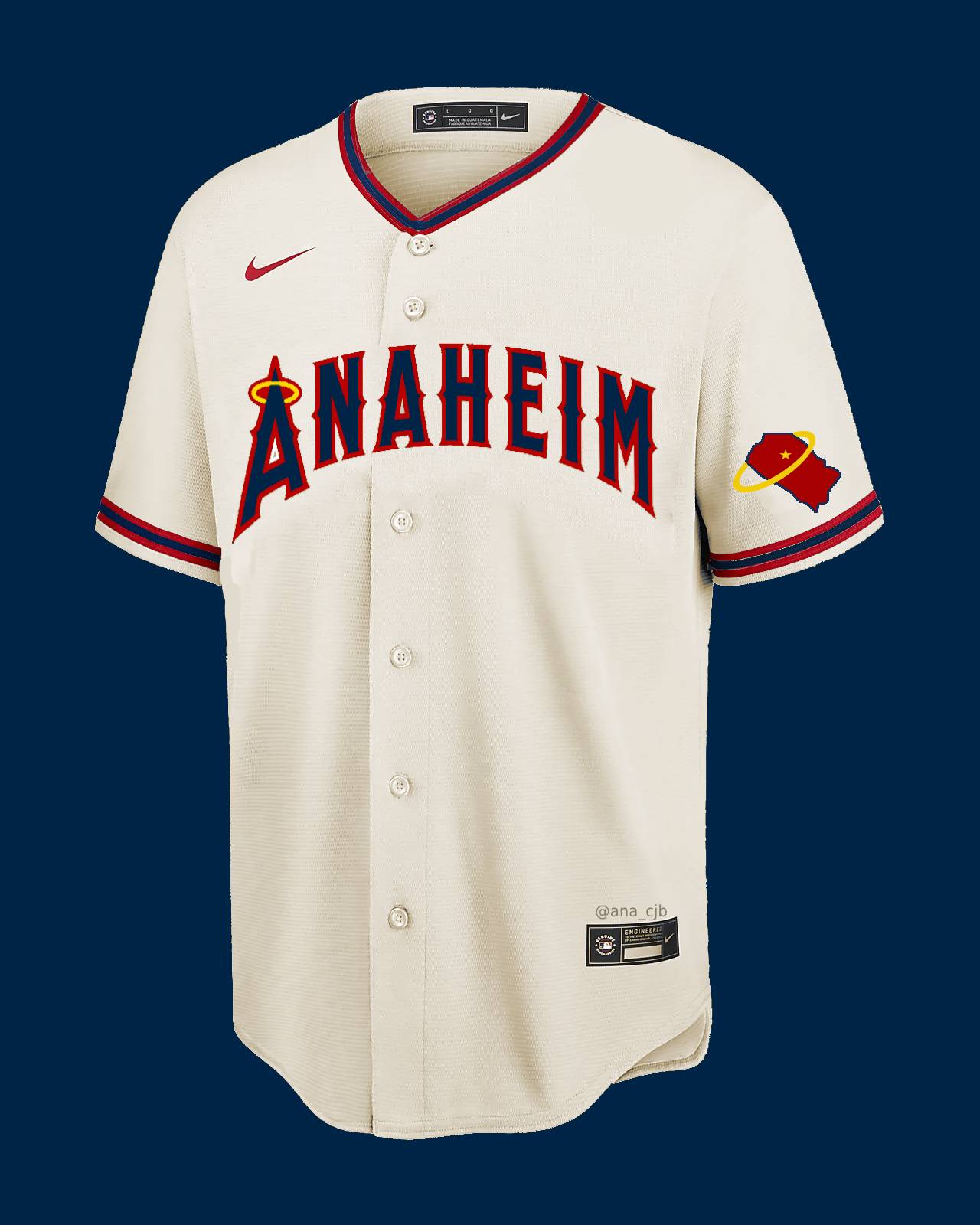 My take on a City Connect Angels jersey r/angelsbaseball