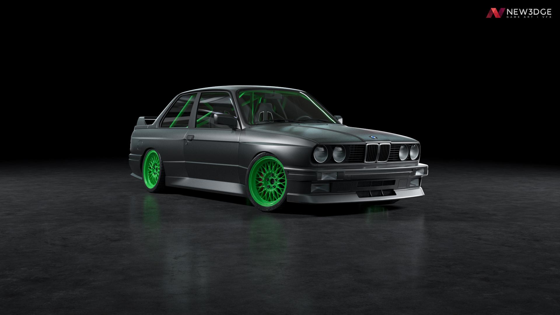 Bmw M3 E30 3d Model That I Made With A Drift Style R 3dsmax