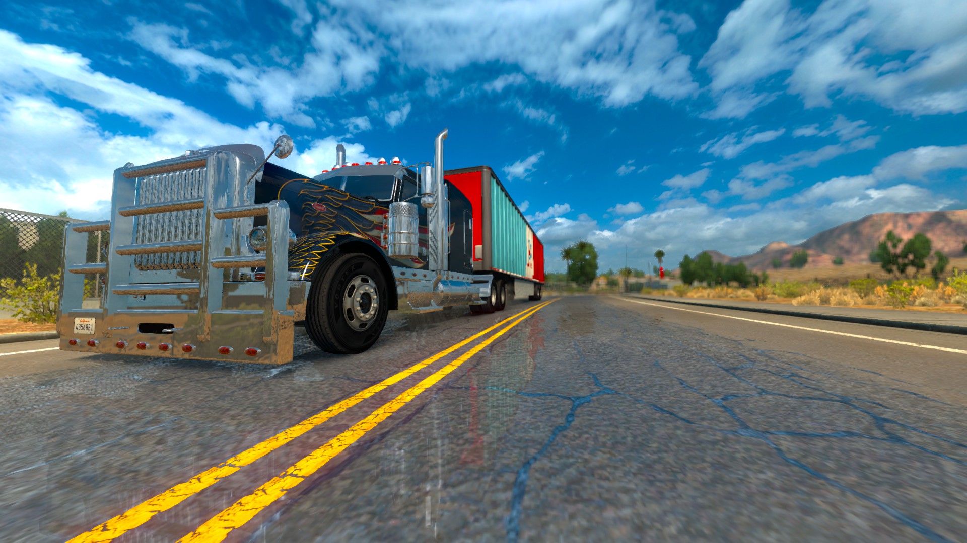 Made the transition from American Truck Simulator to