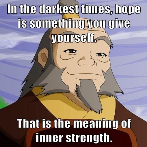 Rewatching ATLA again and boy, this quote hit me hard! r/TheLastAirbender