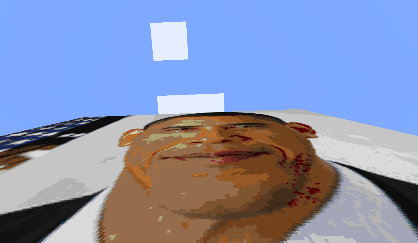 Minecraft Obama r/CallMeCarson