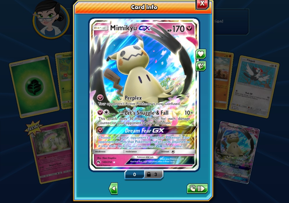Guess he knowns he's my favorite pokemon