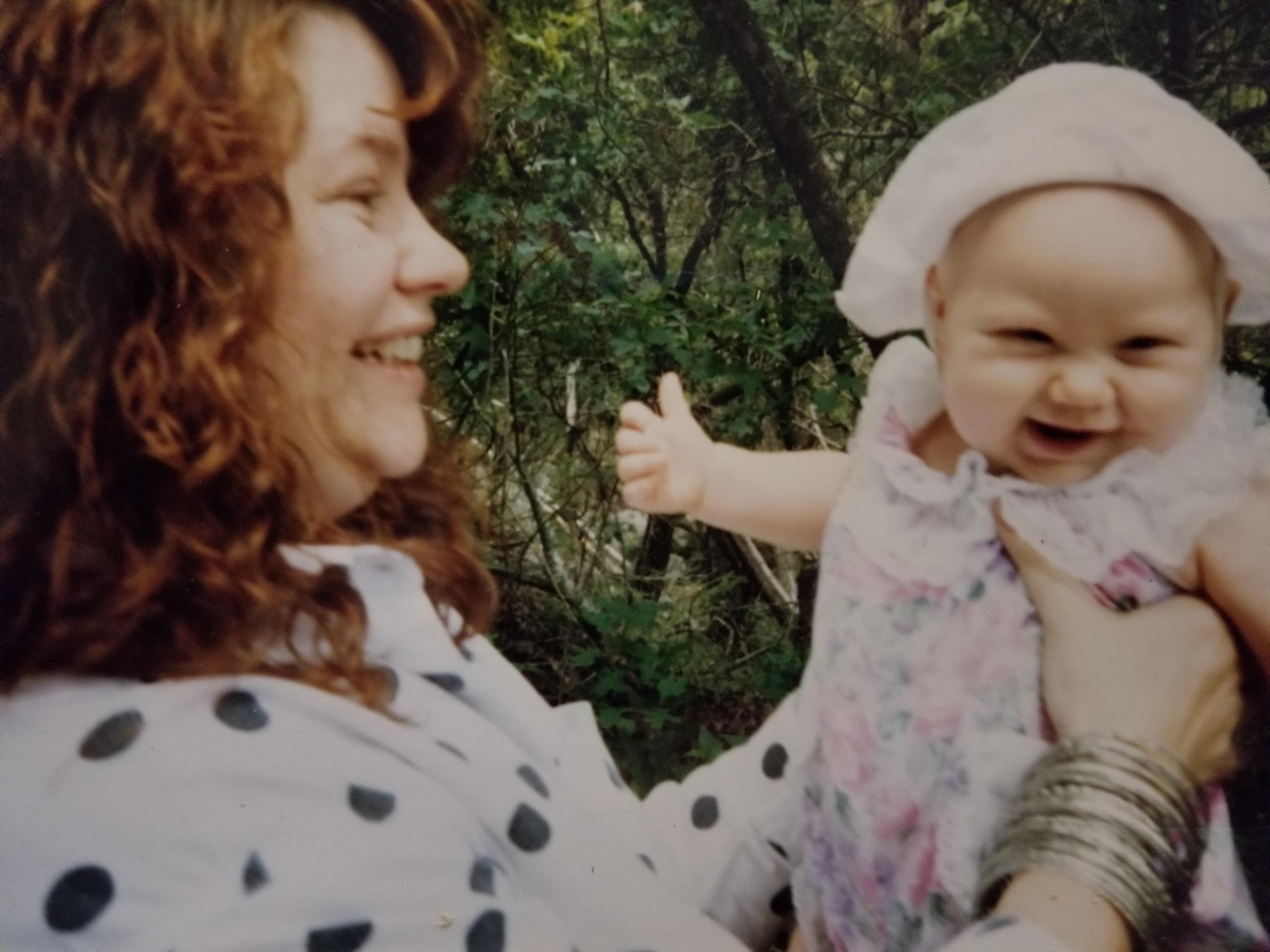 My mom and I in 1993! r/OldSchoolCool