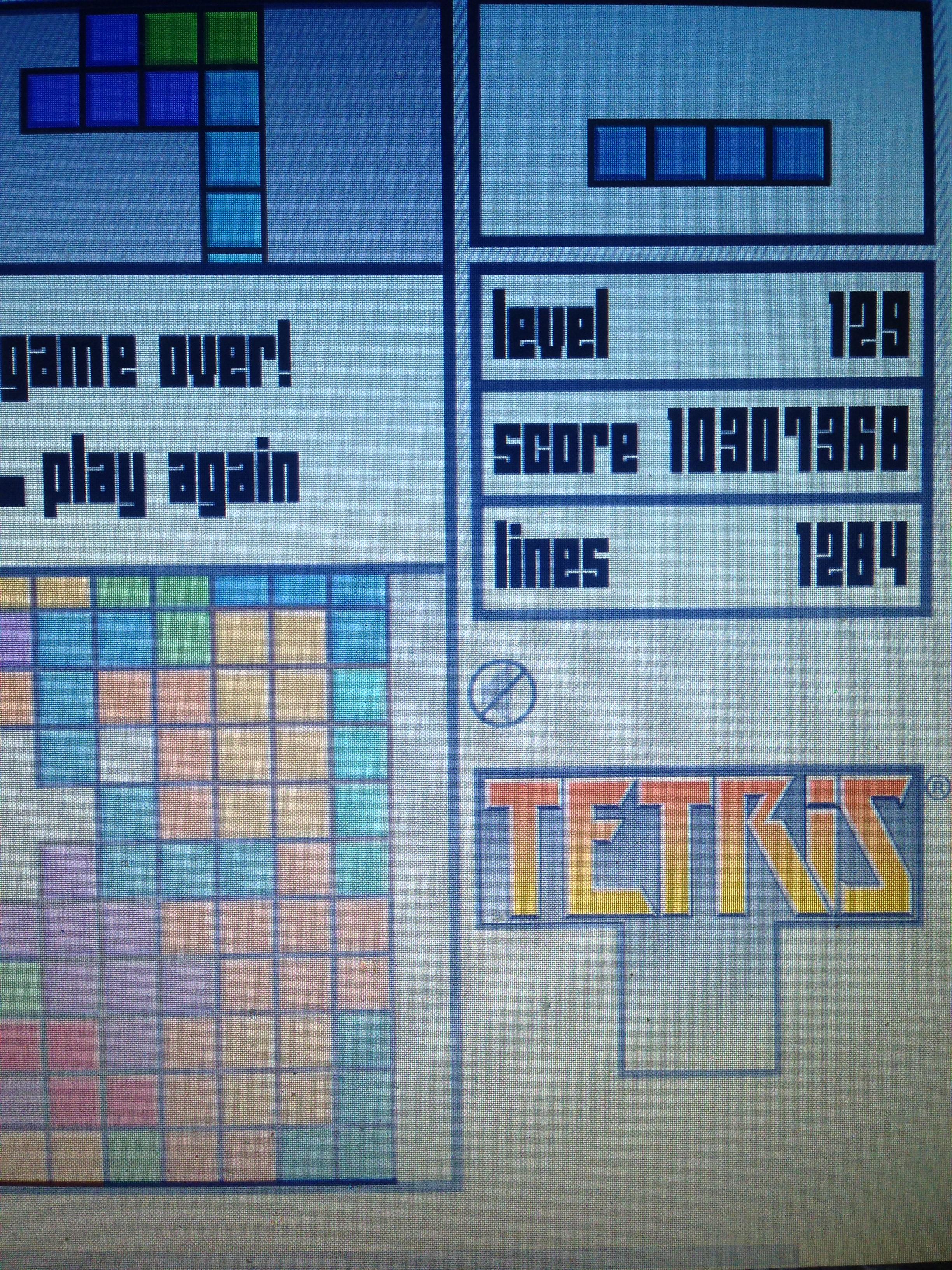 My Tetris High Score Tetris
