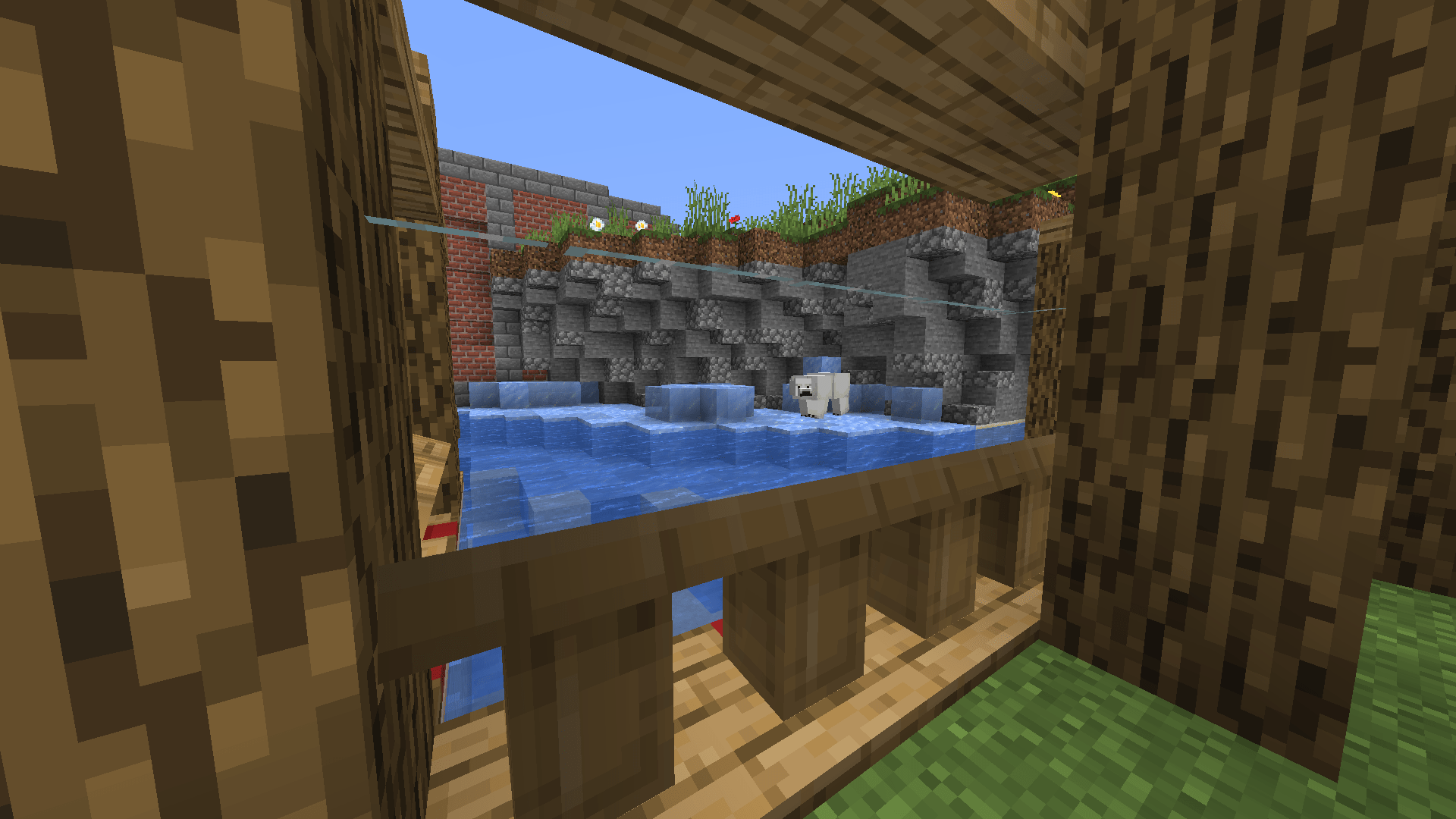 Minecraft Polar Bear Enclosure