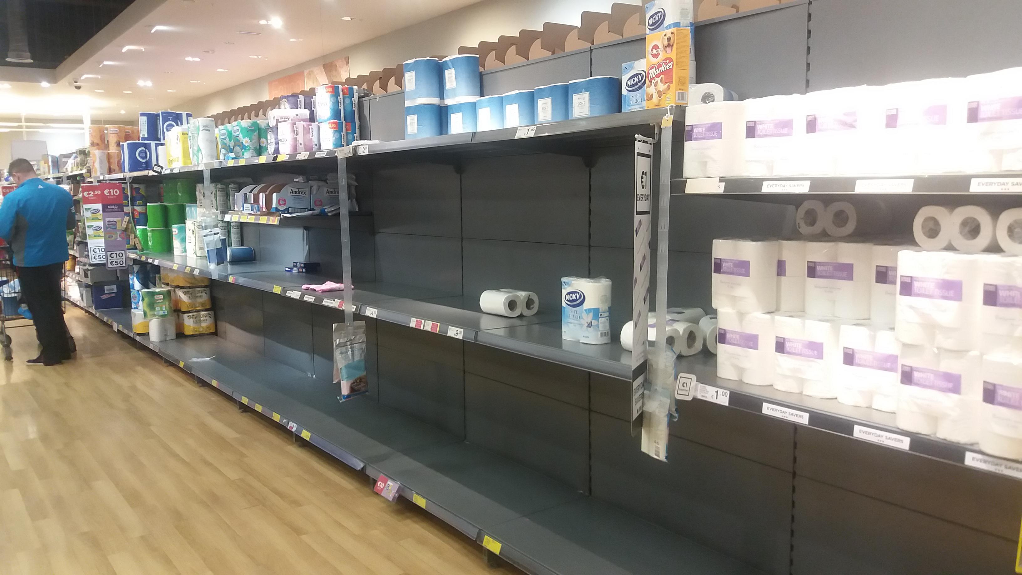 Pic from Dunnes Galway is it to soon to panic ? r/galway