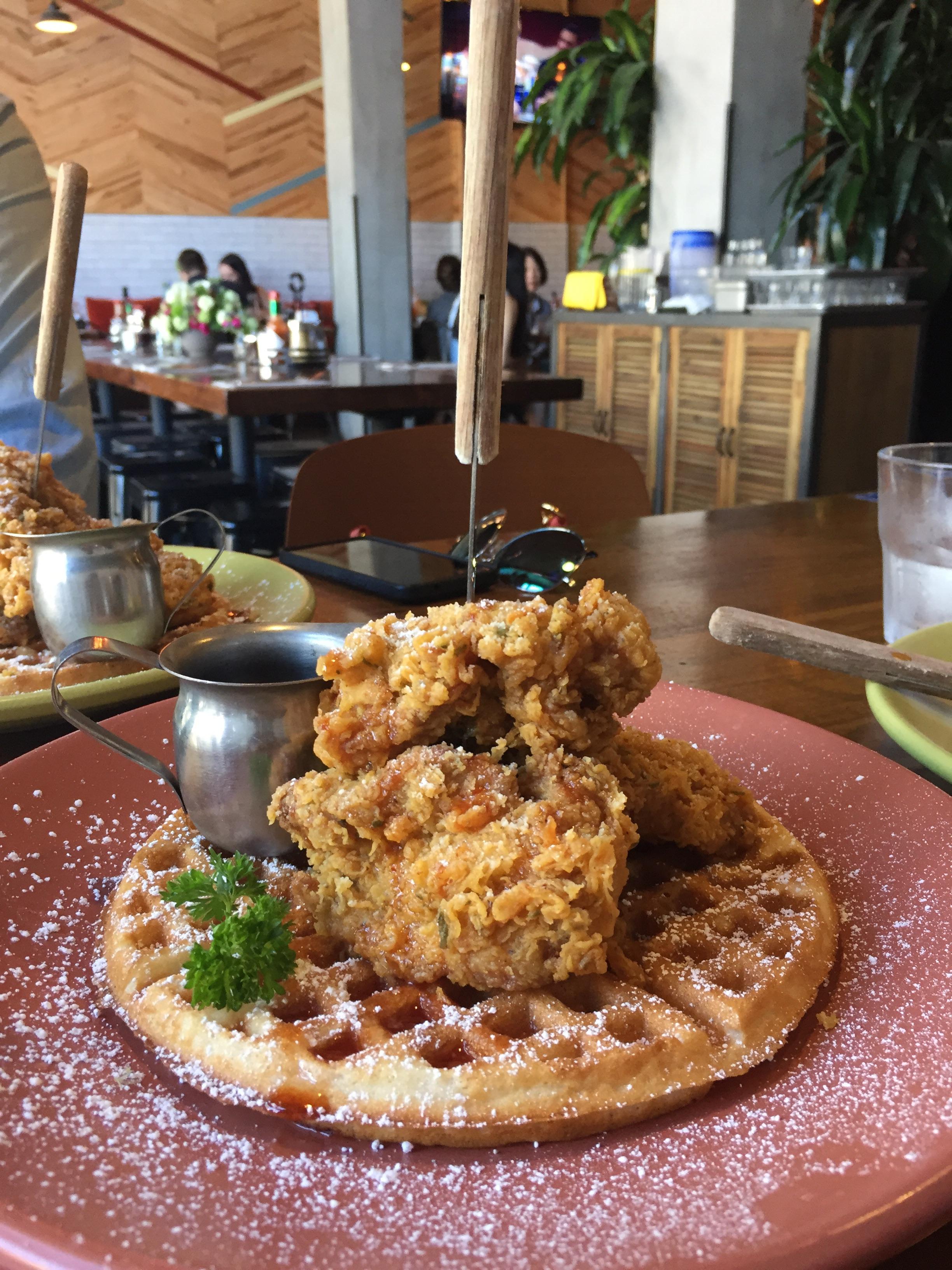 [I Ate] Korean Fried Chicken and Waffles r/food