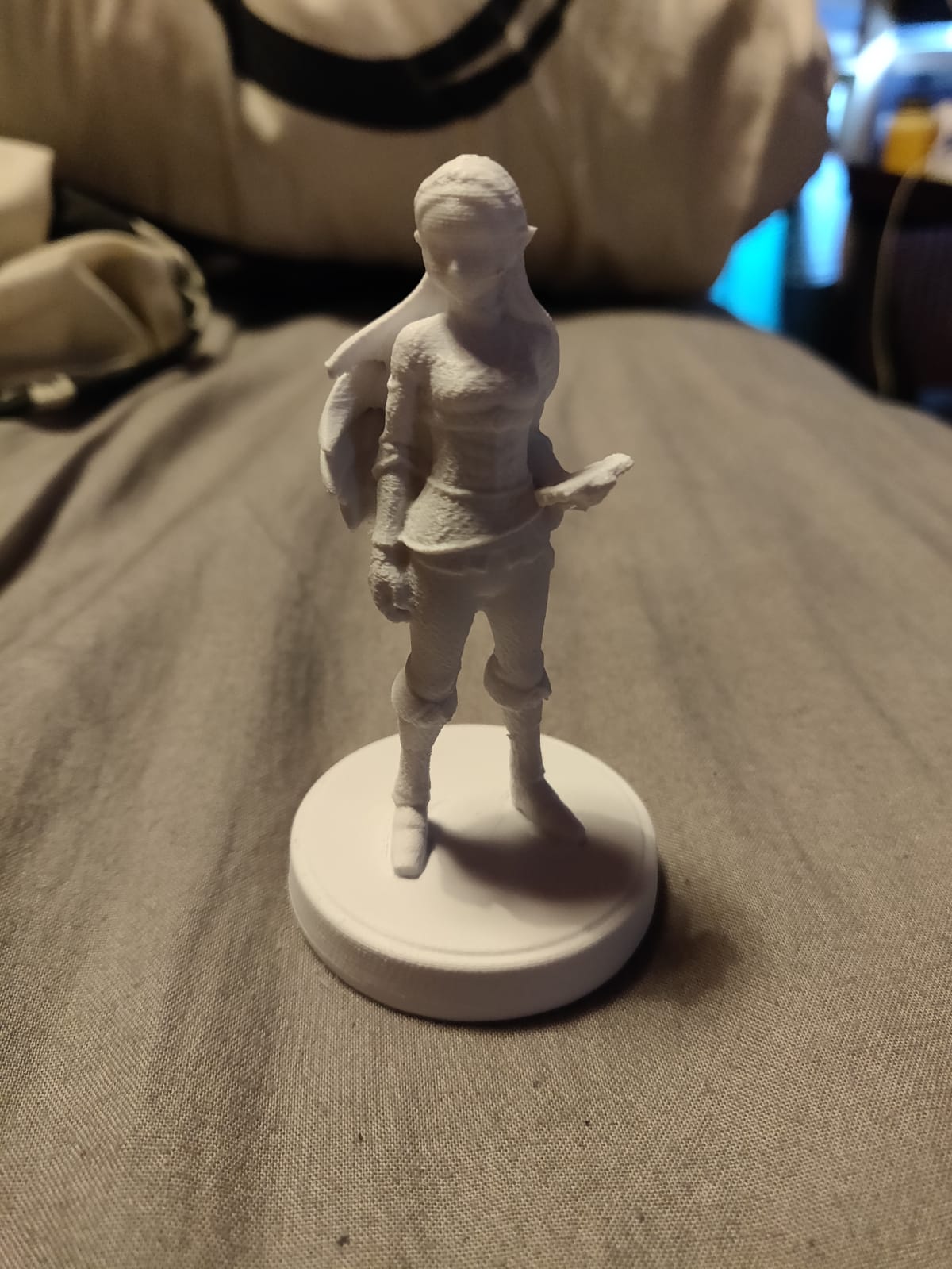 just printed my first amiibo in 3d Amiibomb