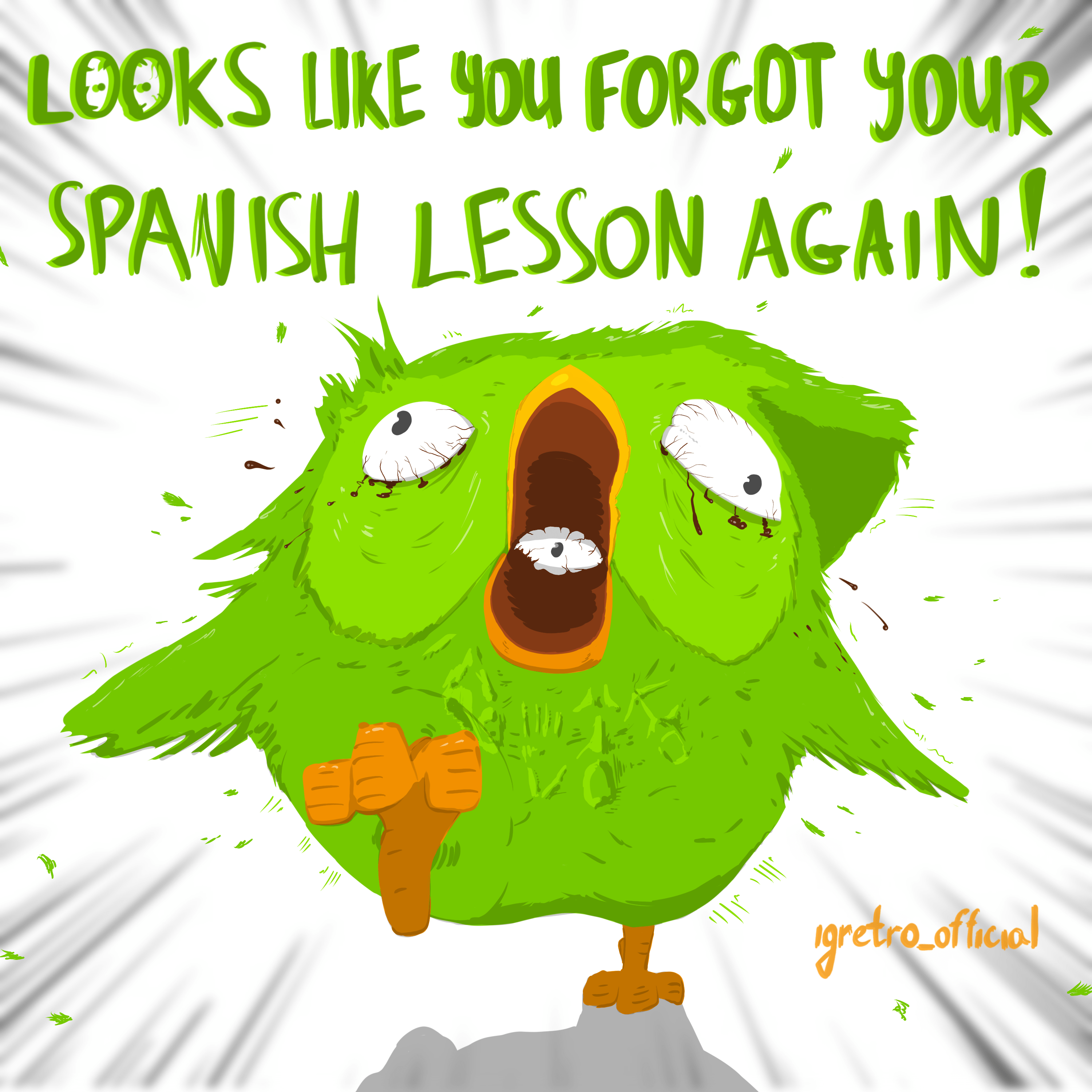 Duolingo notifications be like r/MeatCanyon