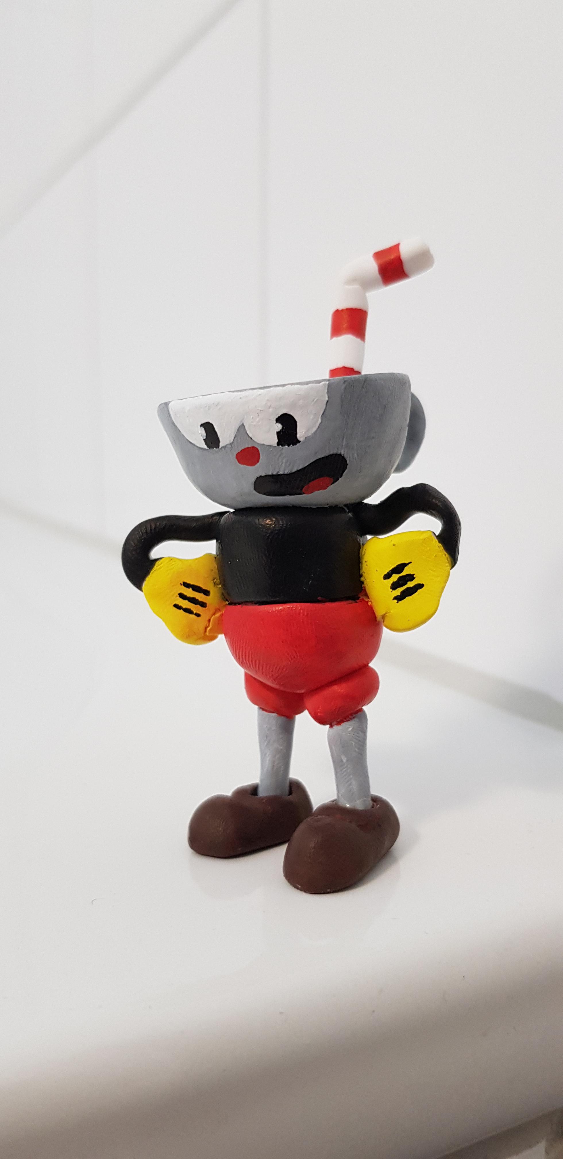Cuphead action figures lopismash