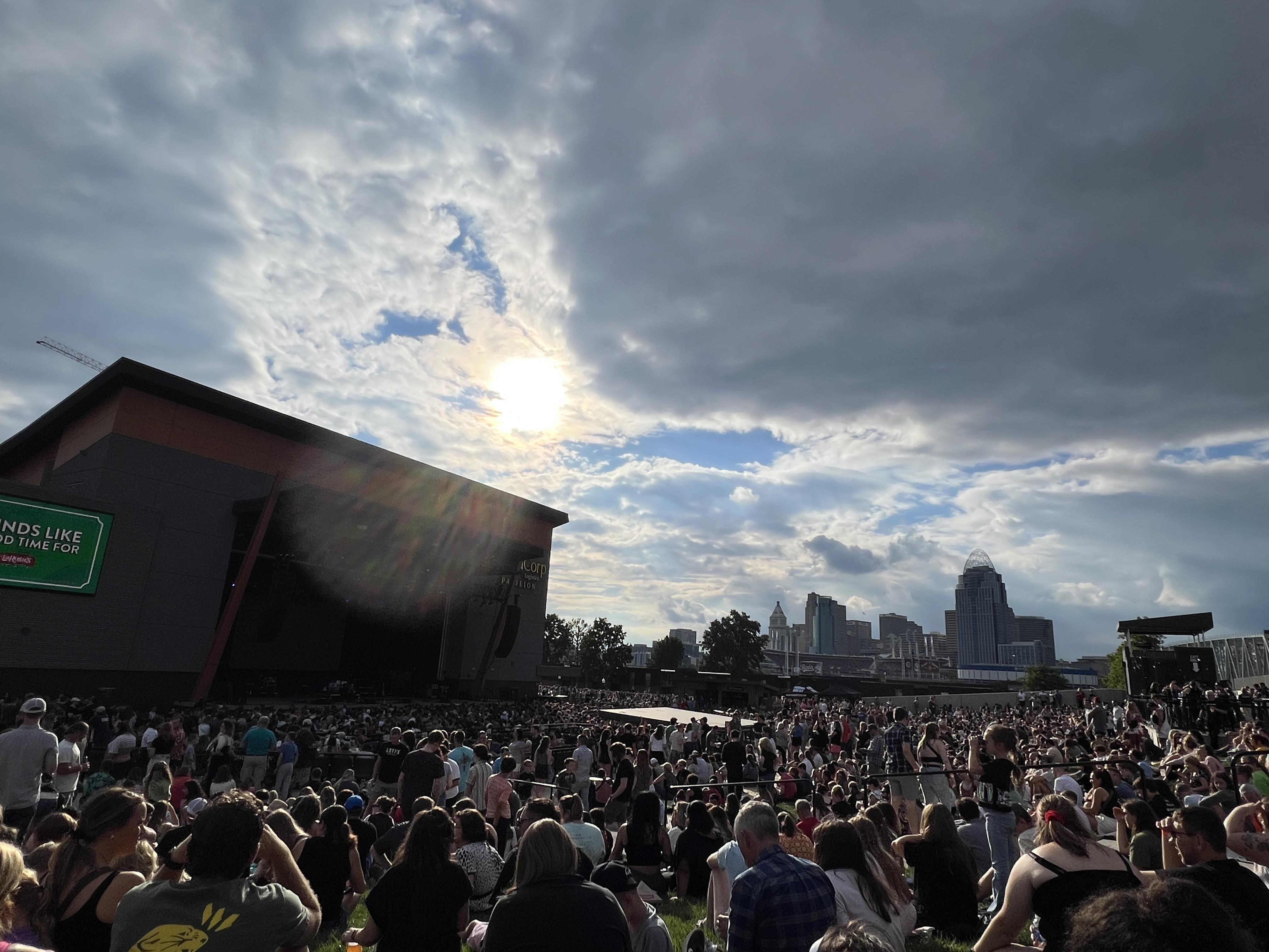 Awesome view here in Newport! Super psyched!! r/AJR