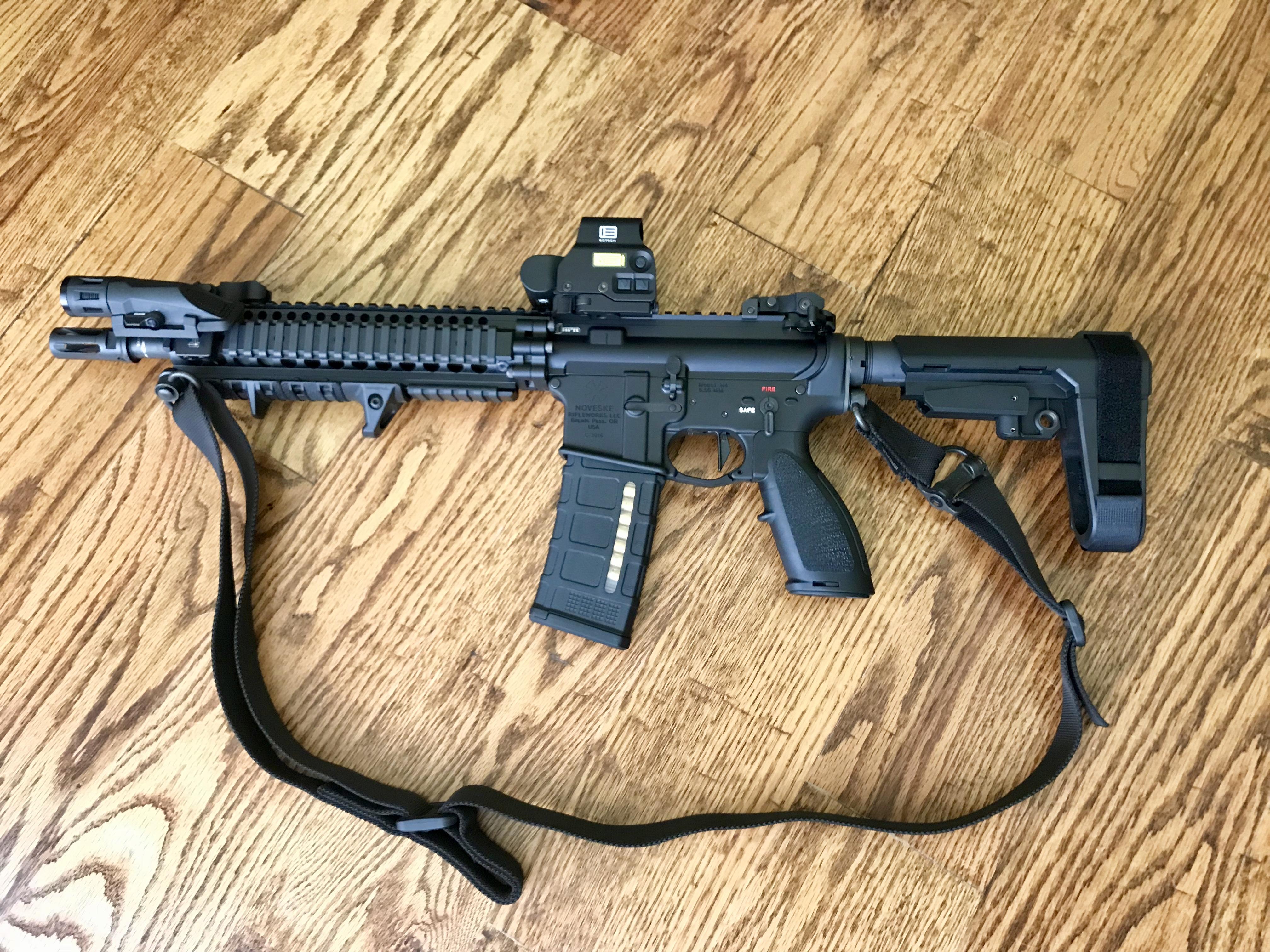 Picked up an SBA3 Pistol Brace for my AR Pistol...Game changer r/ar15