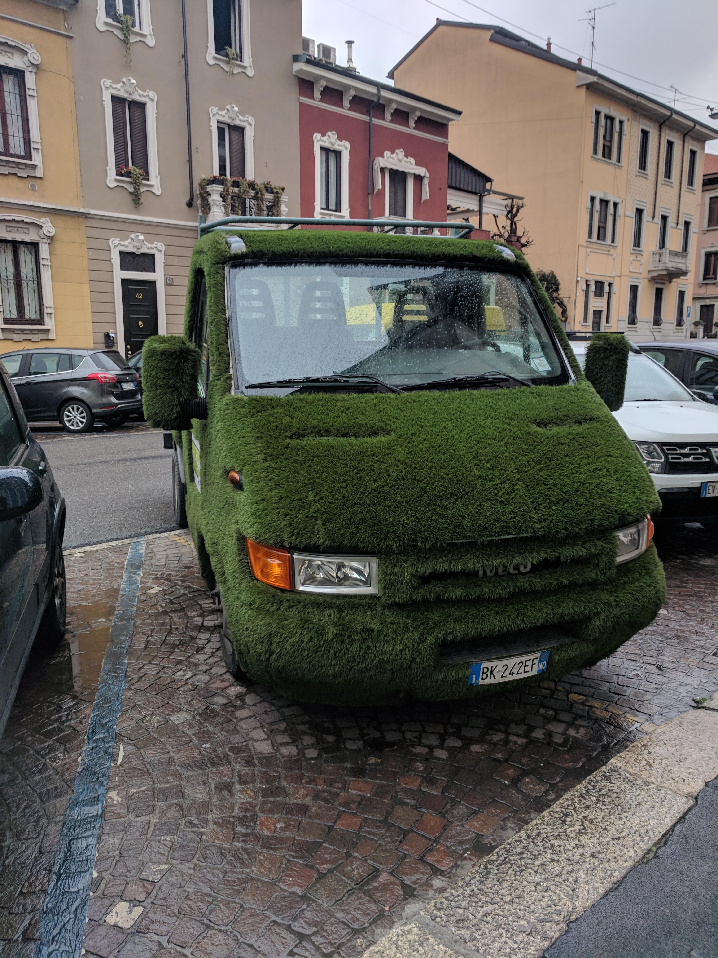 This van marketing a gardening firm r/mildlyinteresting