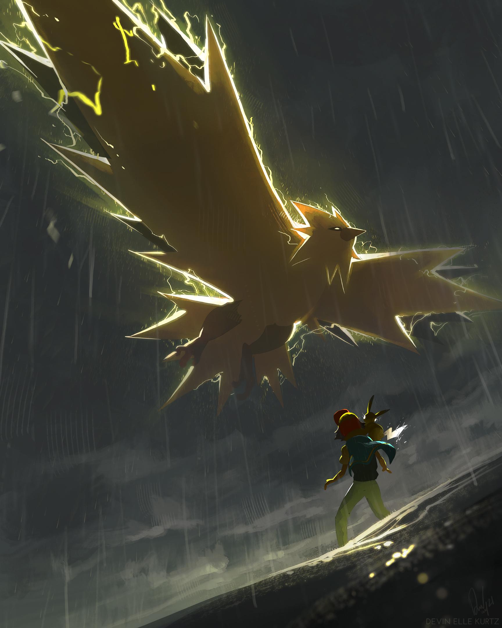Ash Finds Zapdos r/pokemon