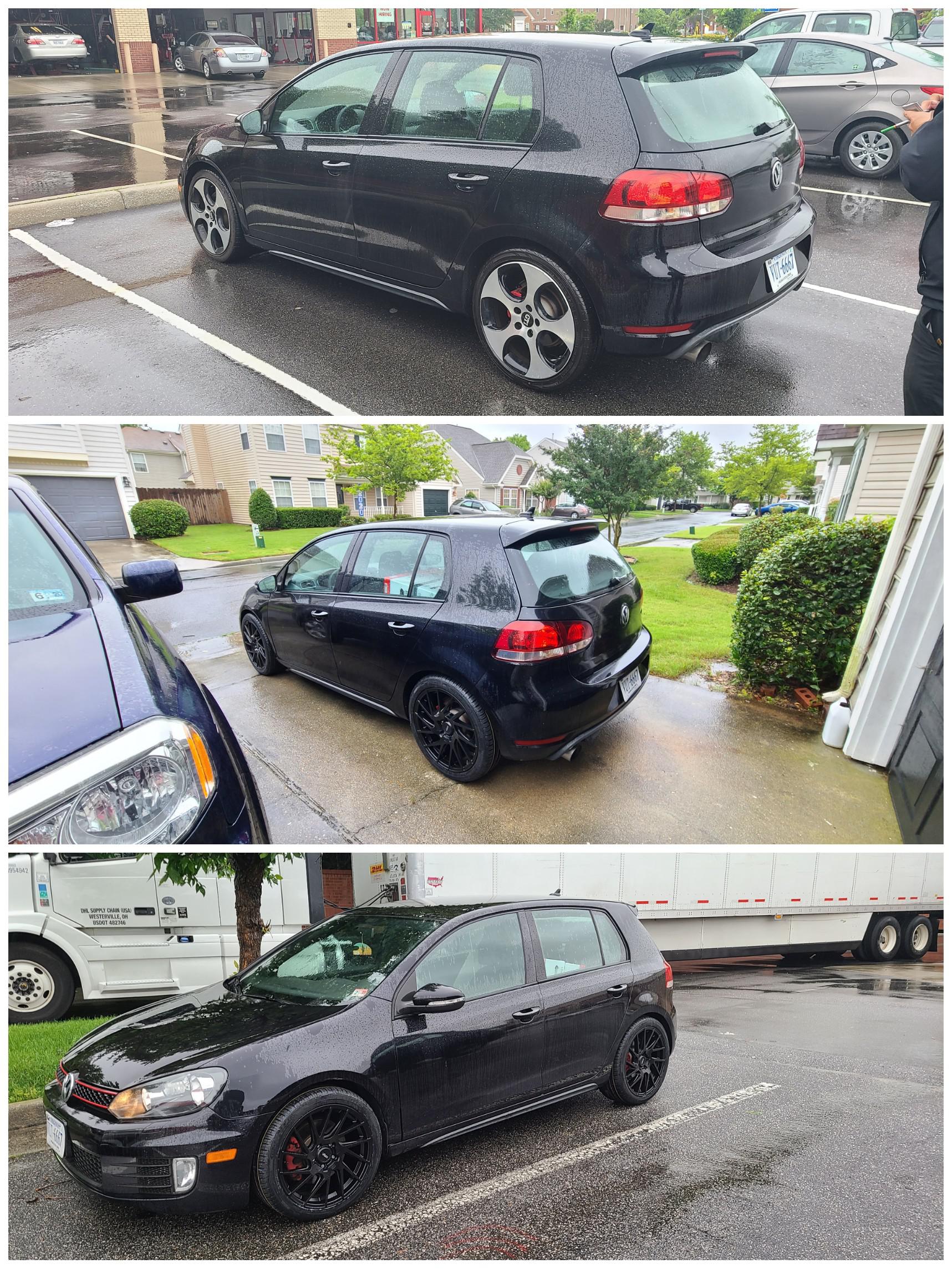 Got new shoes and wheels. Stage 2 coming soon. r/GolfGTI