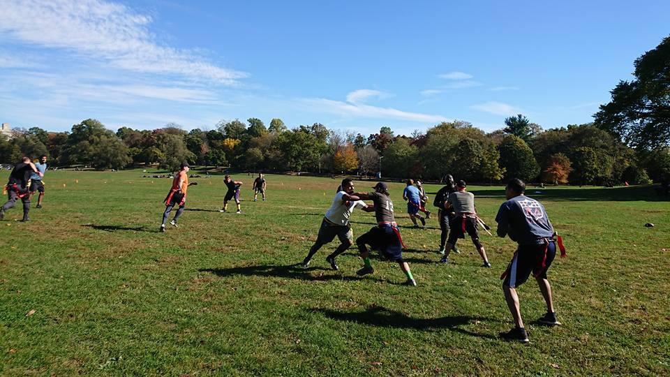 PickUp Flag Football in Prospect Park Saturday Mornings 1030am