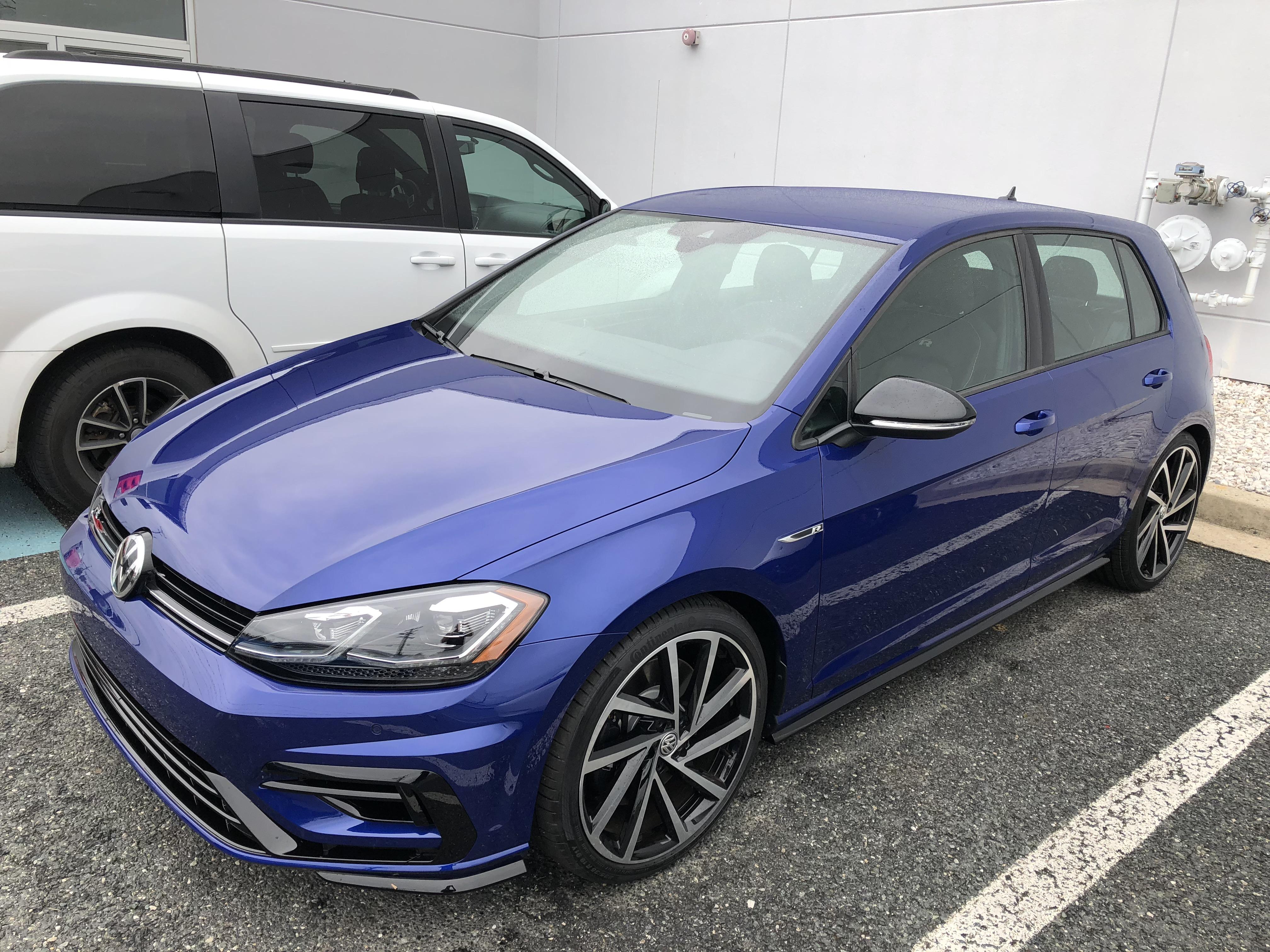 After weeks of researching and debate, I settled on the Golf R as my