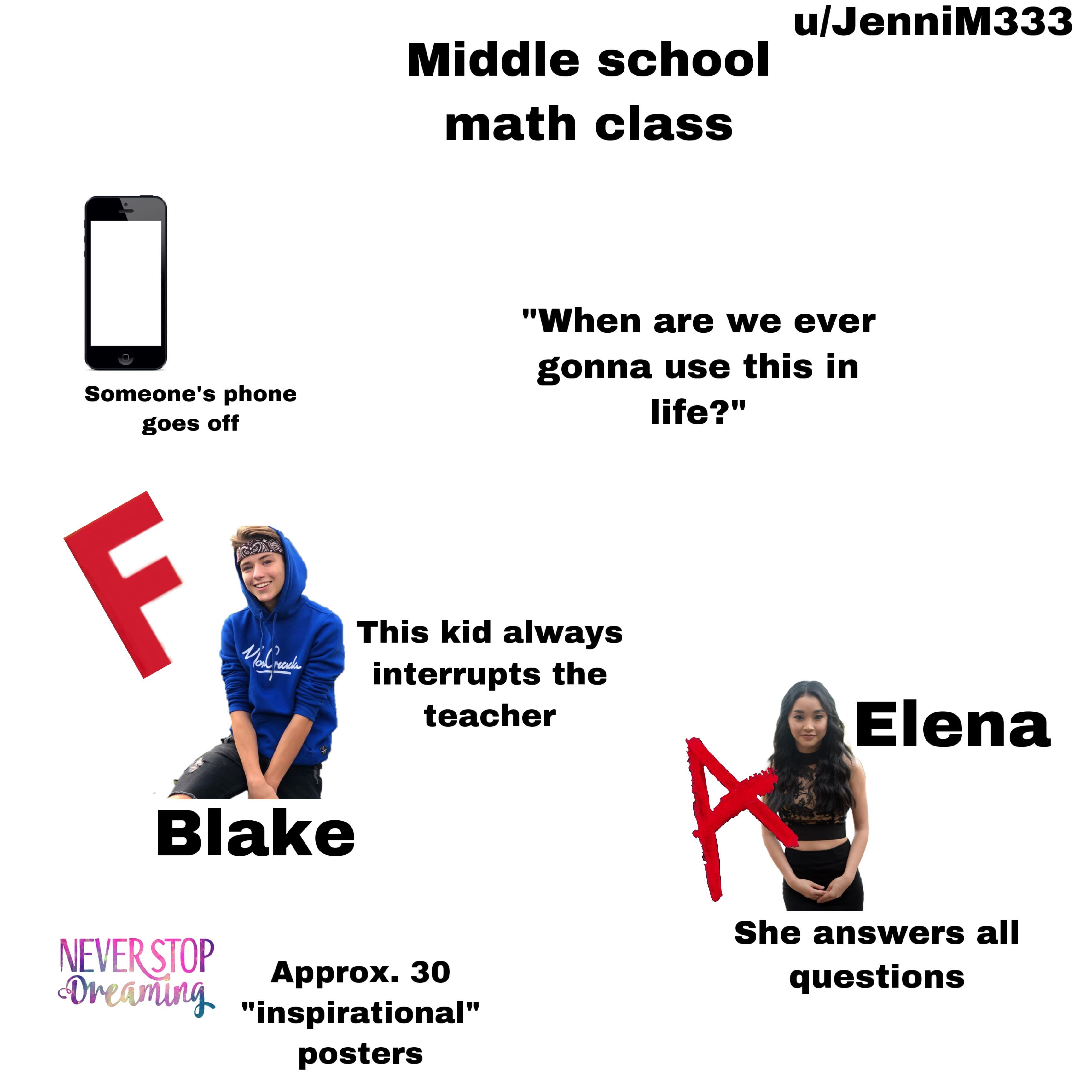 Middle School Memes 2019
