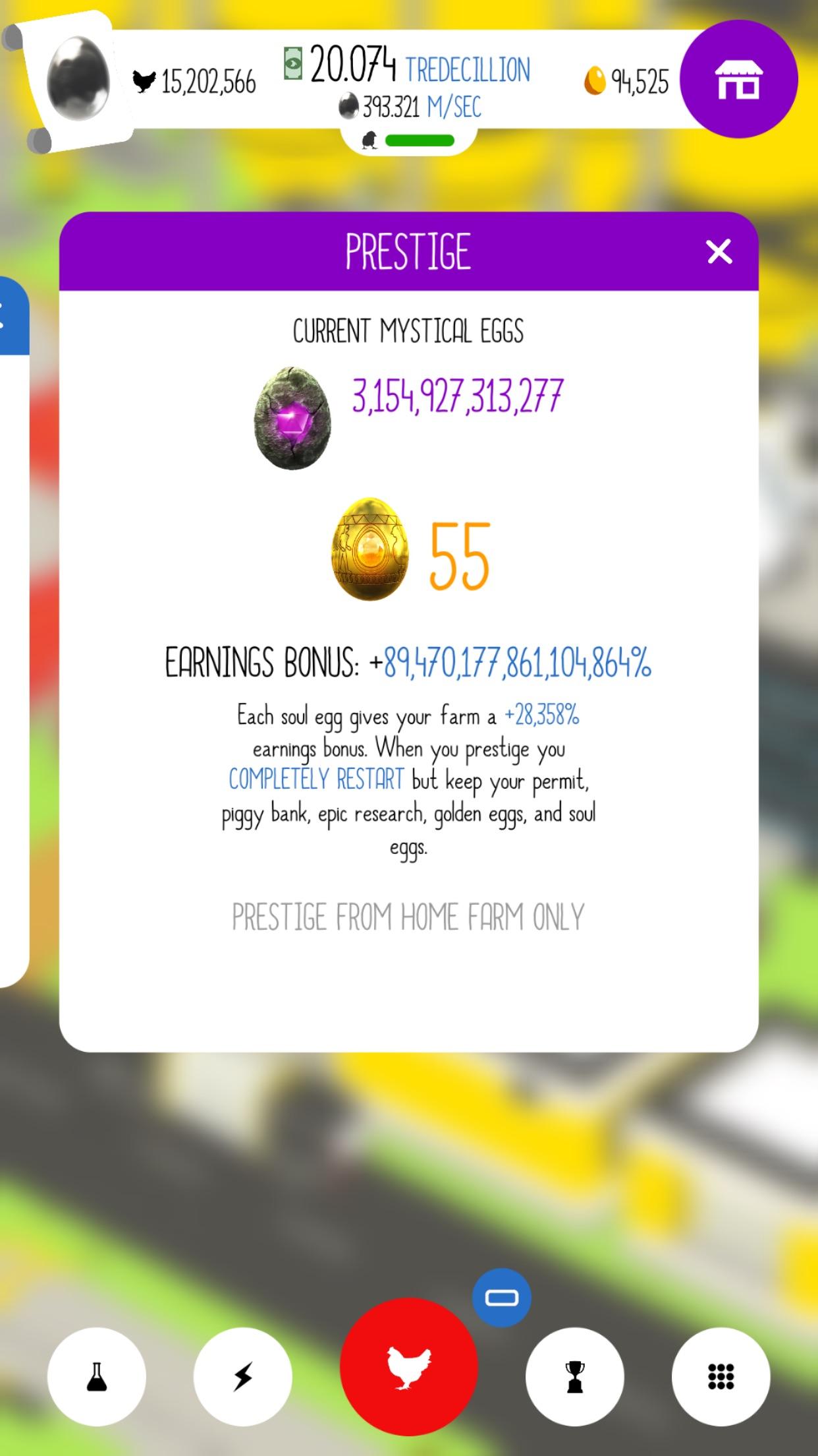 For some reason I lost two prophecy eggs when the new contracts came