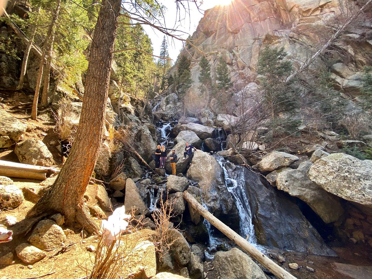 Mother’s Day hike yesterday in Green Mountain Falls, CO. r/hiking