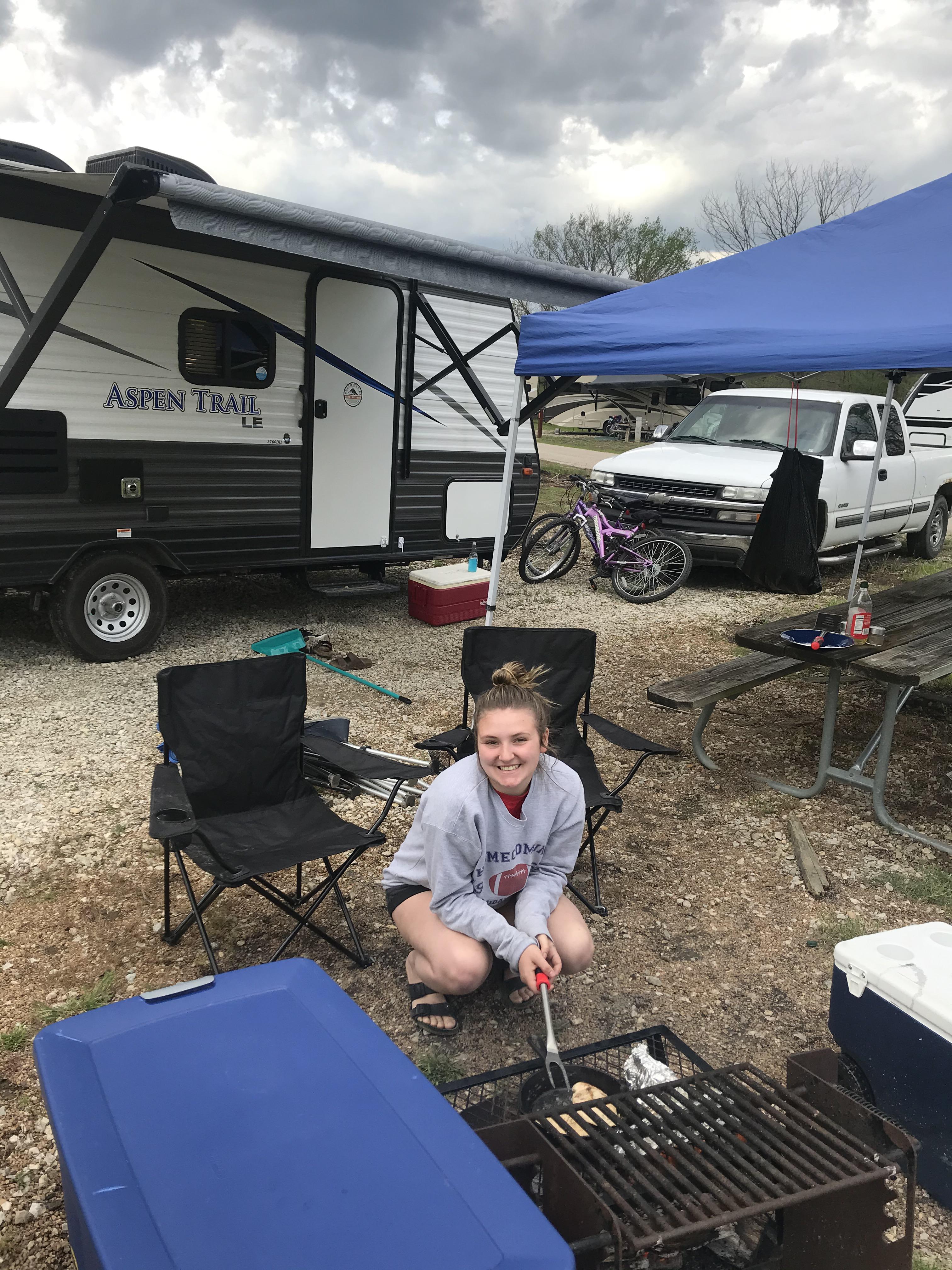 Weekend trip to Hillsdale State Park was a success. First time renting