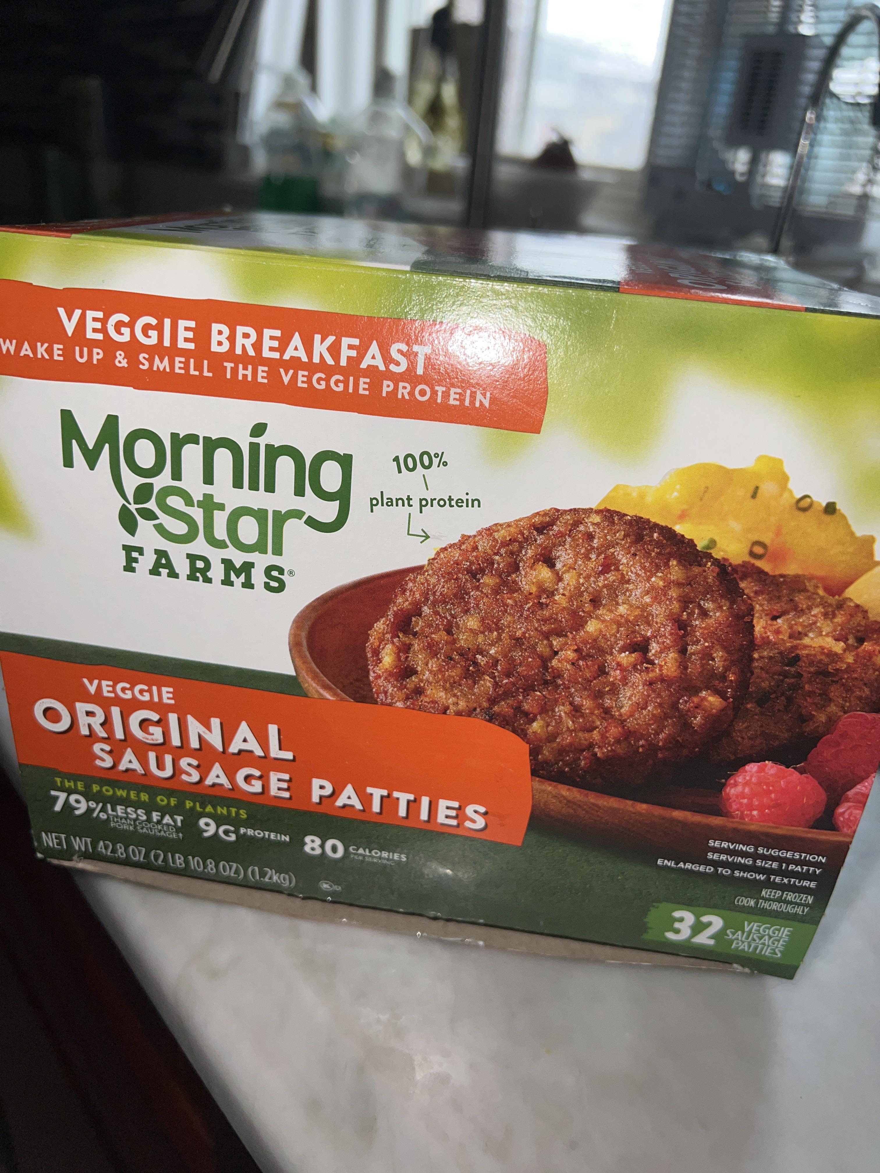 Love the Morning Star veggie sausage patties! Really good for a plant