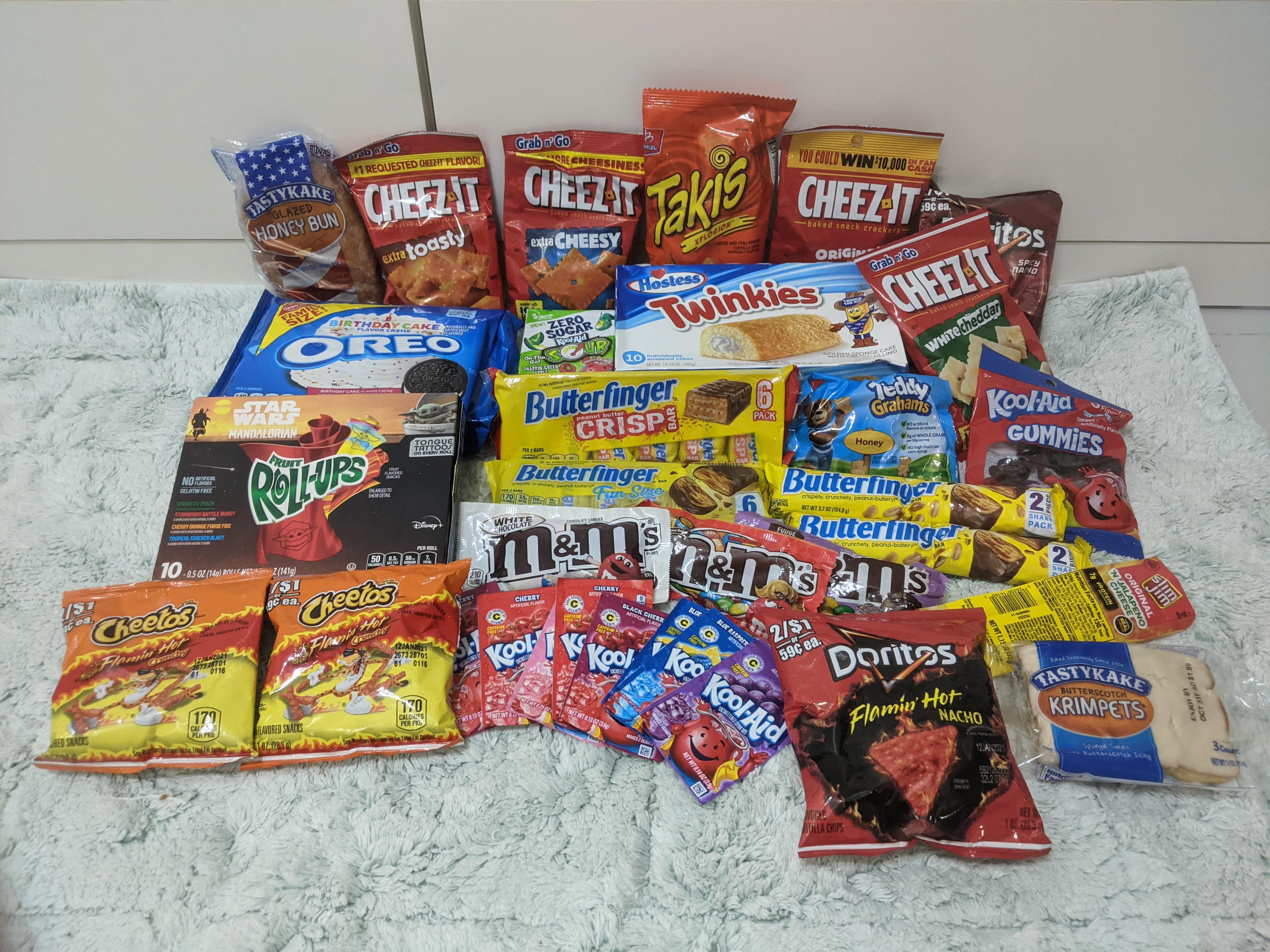 Snacks from US to Singapore! r/snackexchange