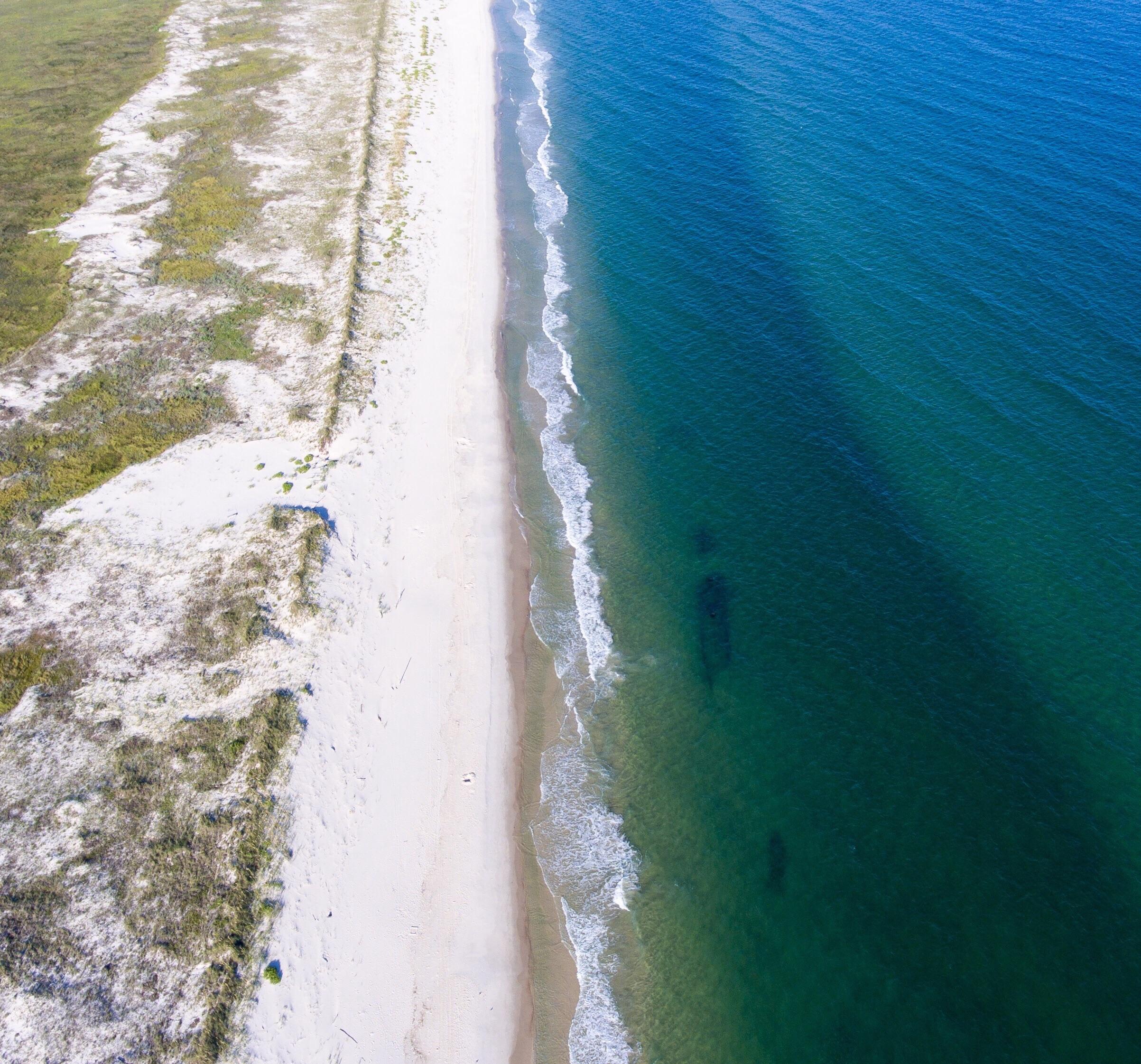 Fort Beach; Alabama Gulf Coast [2405x2242] (OC) r/EarthPorn