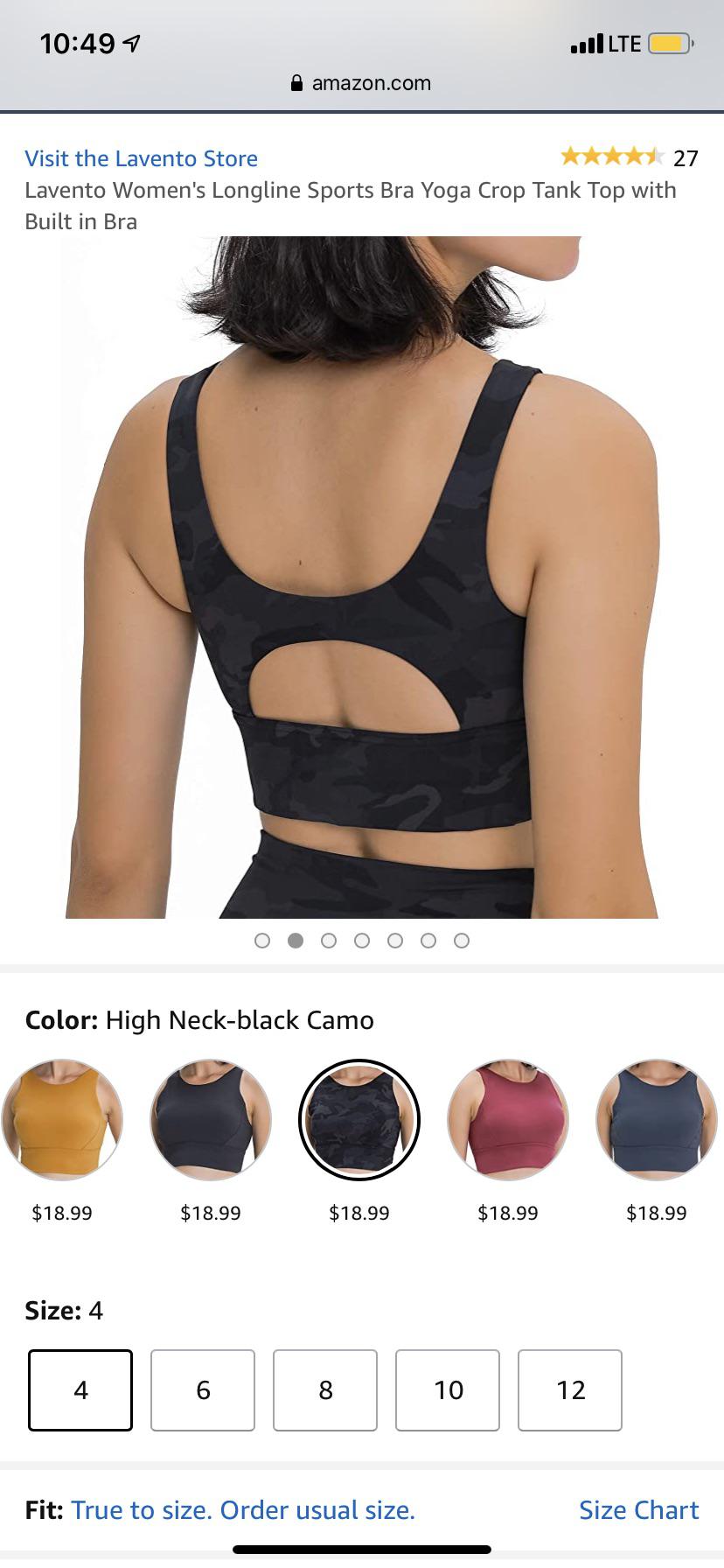 Spotted some Stronger As One Bra dupes on Amazon r/lululemon