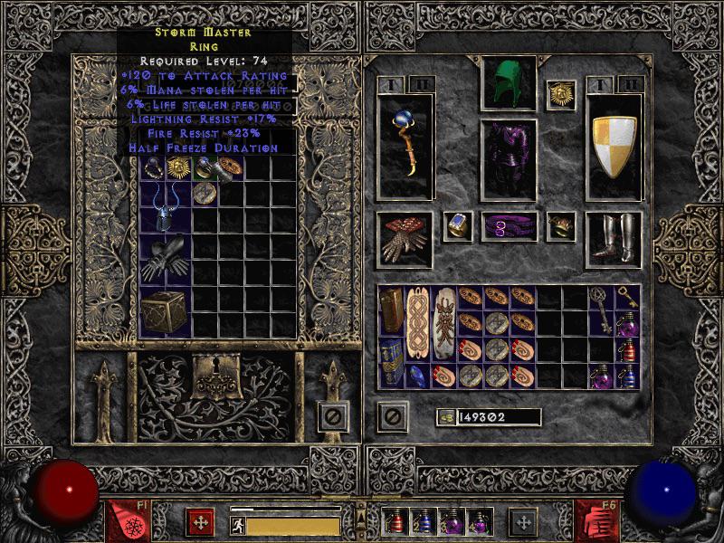 How Decent is this dual leech ring? diablo2