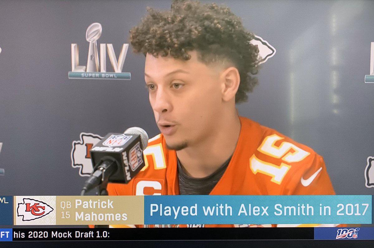 By far the most impressive of Patrick Mahomes' career