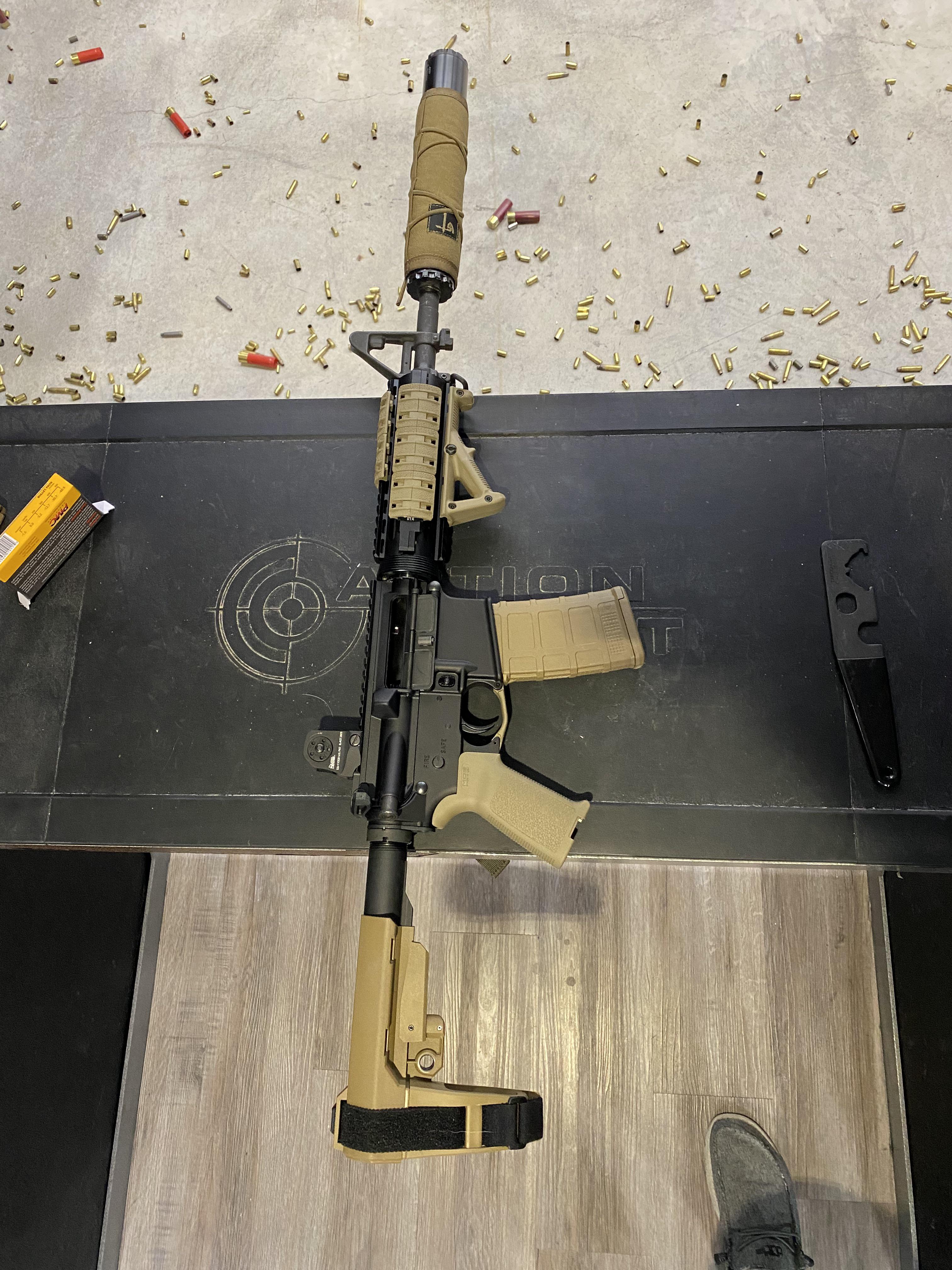 First 80 through the budget pistol. So far so good... oh, and a oil