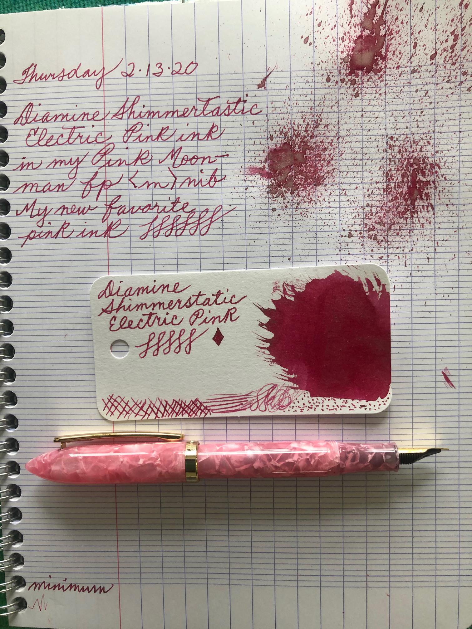 Pink ink r/fountainpens