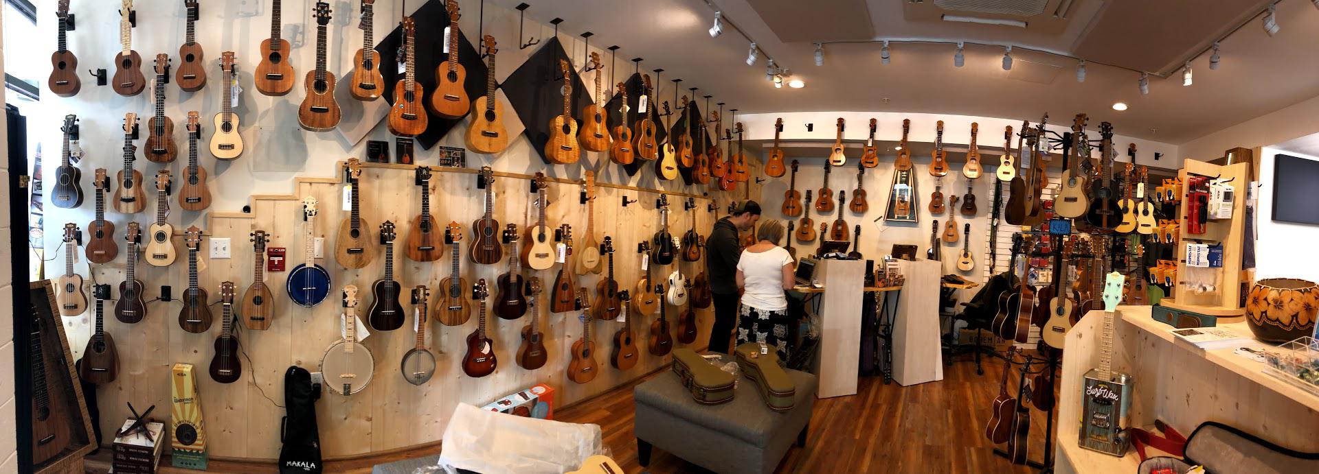 Ukulele heaven, "The Ukulele Site" Oahu, Hawaii r/ukulele