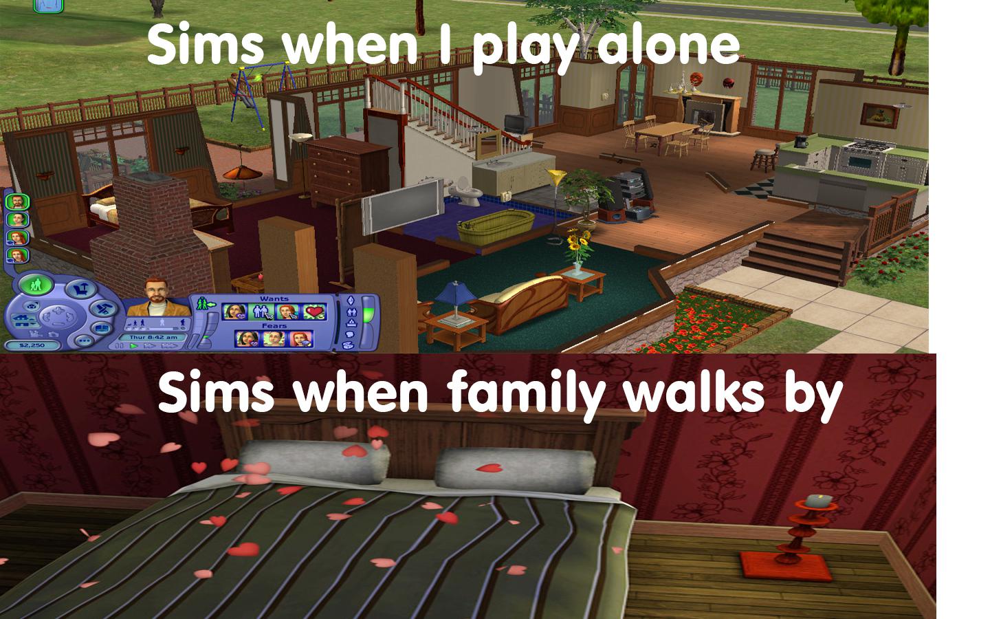 WooHoo cutscene in Ts2 made me doublecheck if somebody is in corridor