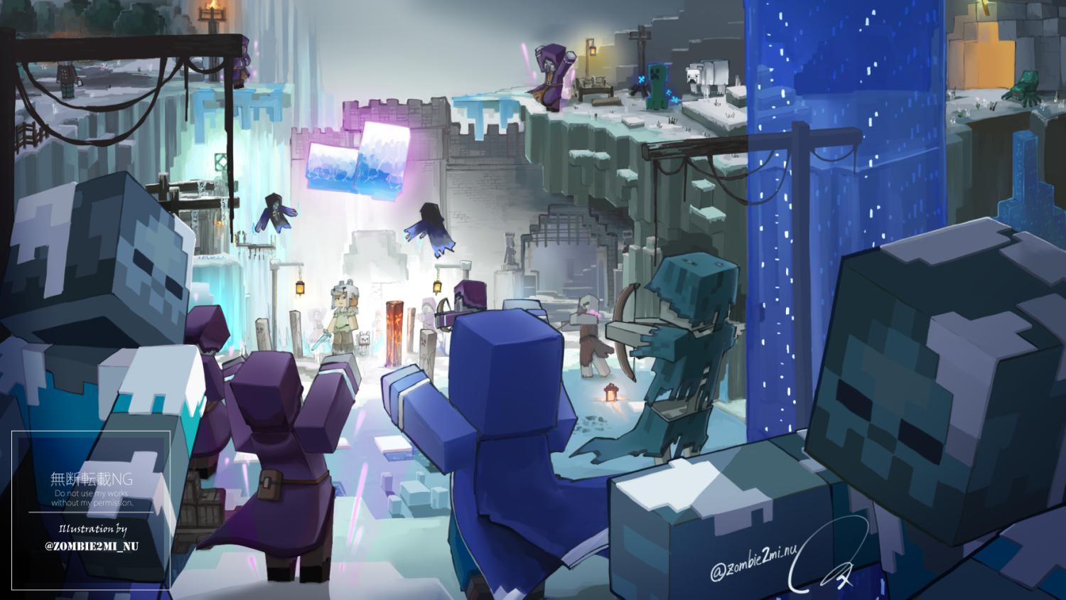 Hi, I'm the one who started the dungeons to meet frozen zombies. Here