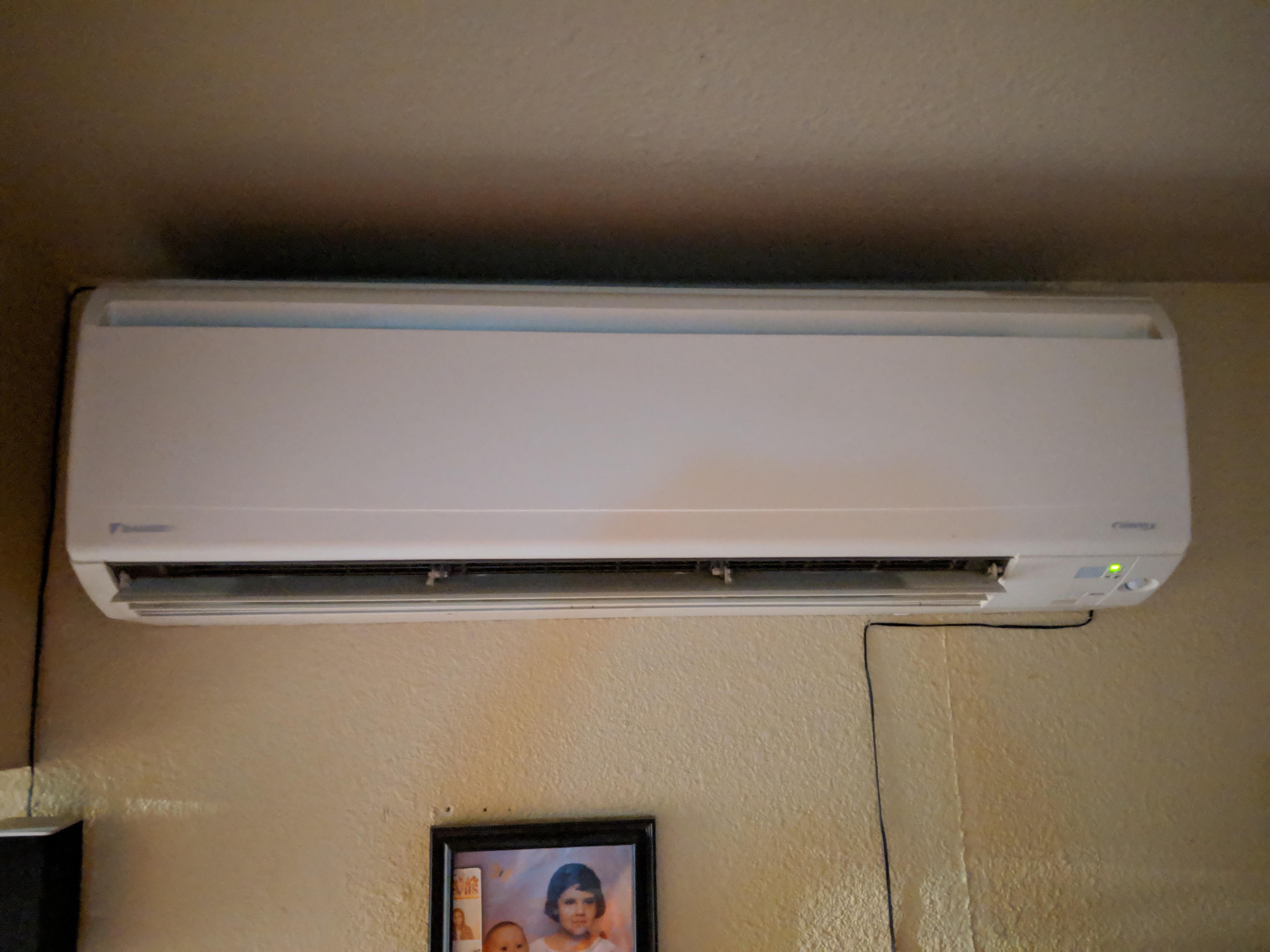 Hi all, I have a ductless heating and cooling system in my home that is