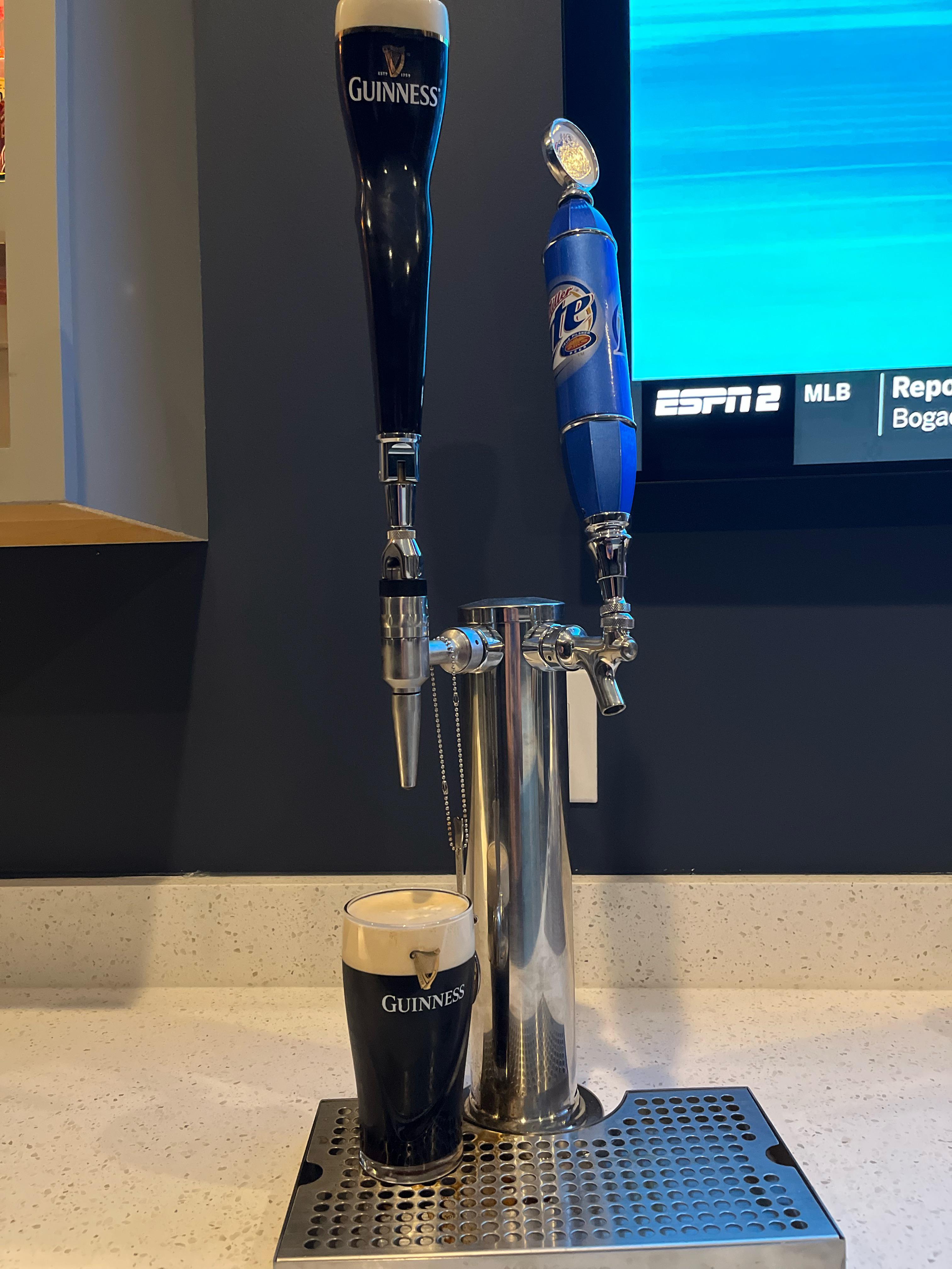 Tenth pour off my new kegerator. Did a two part pour. How does it look? 38 psi r/Guinness