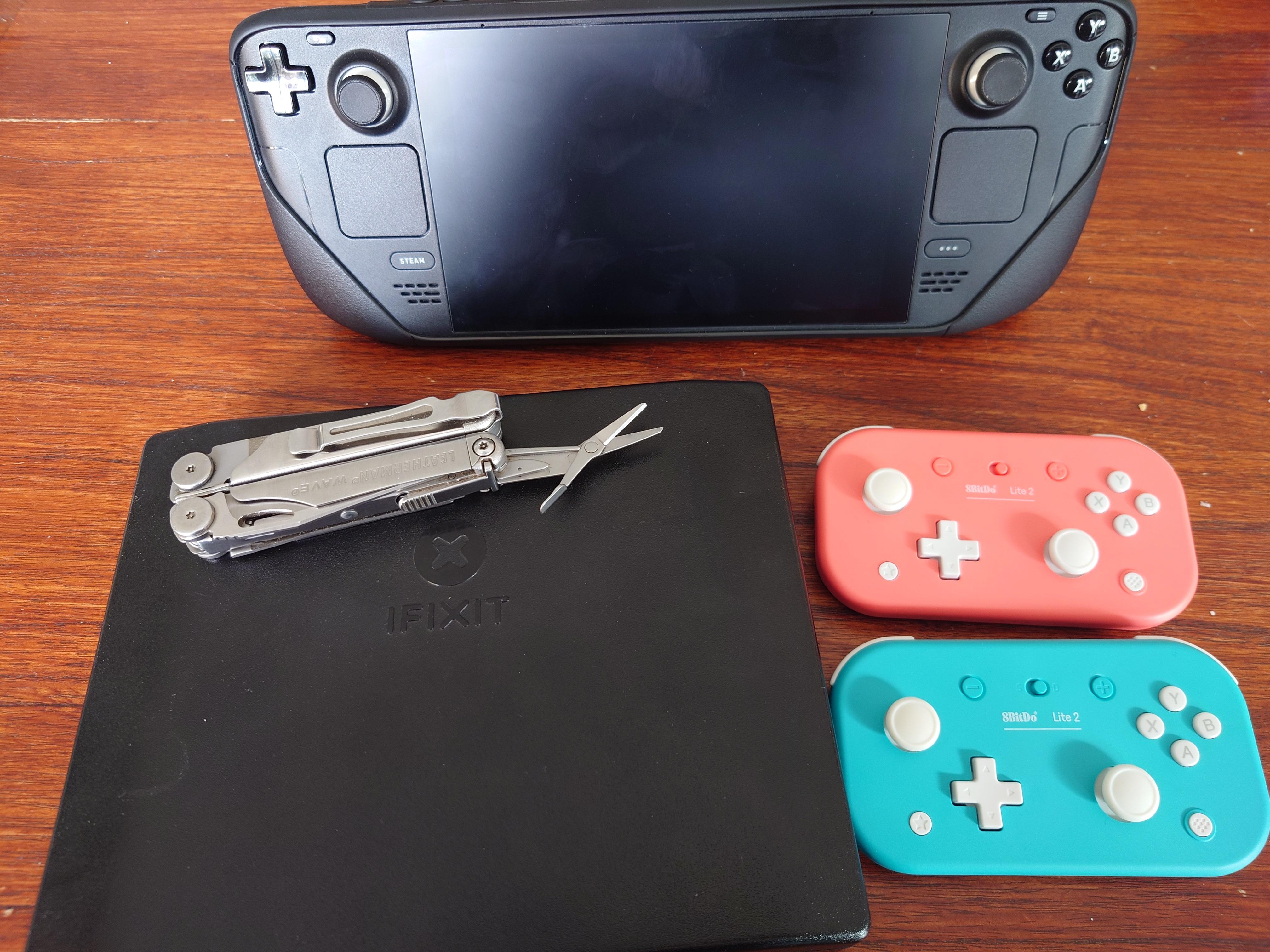 I modded the 8bitdo Lite 2 buttons, can I remapp A,B,X an Y permanently