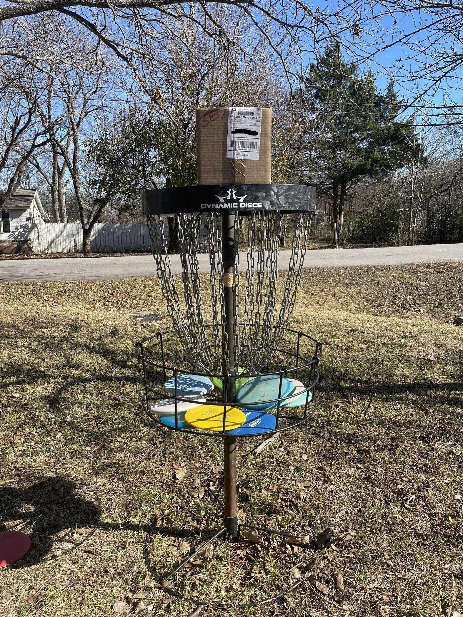 Disc Golf Basket Blueprints