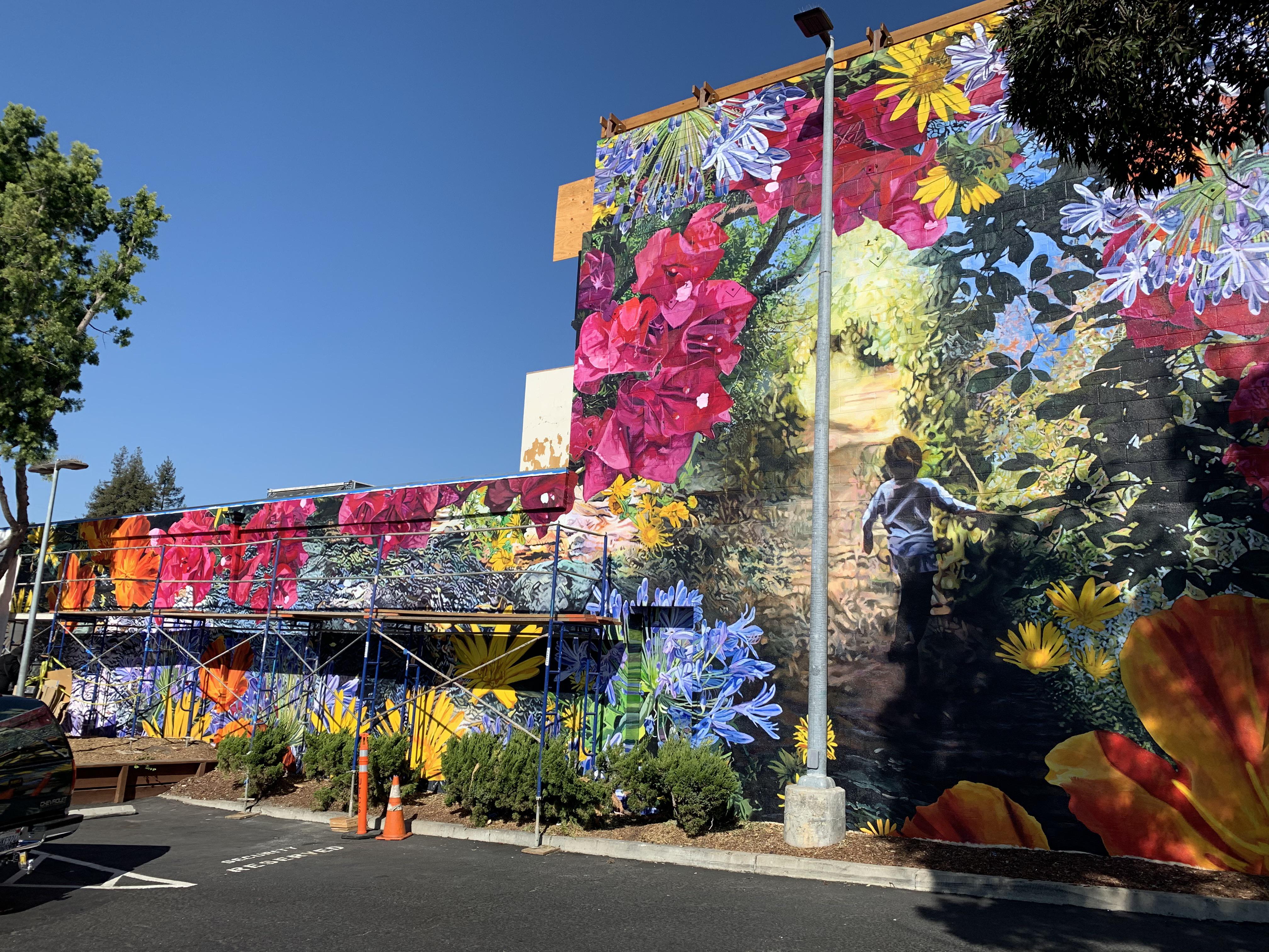 Beautiful new mural in the Dimond district r/oakland