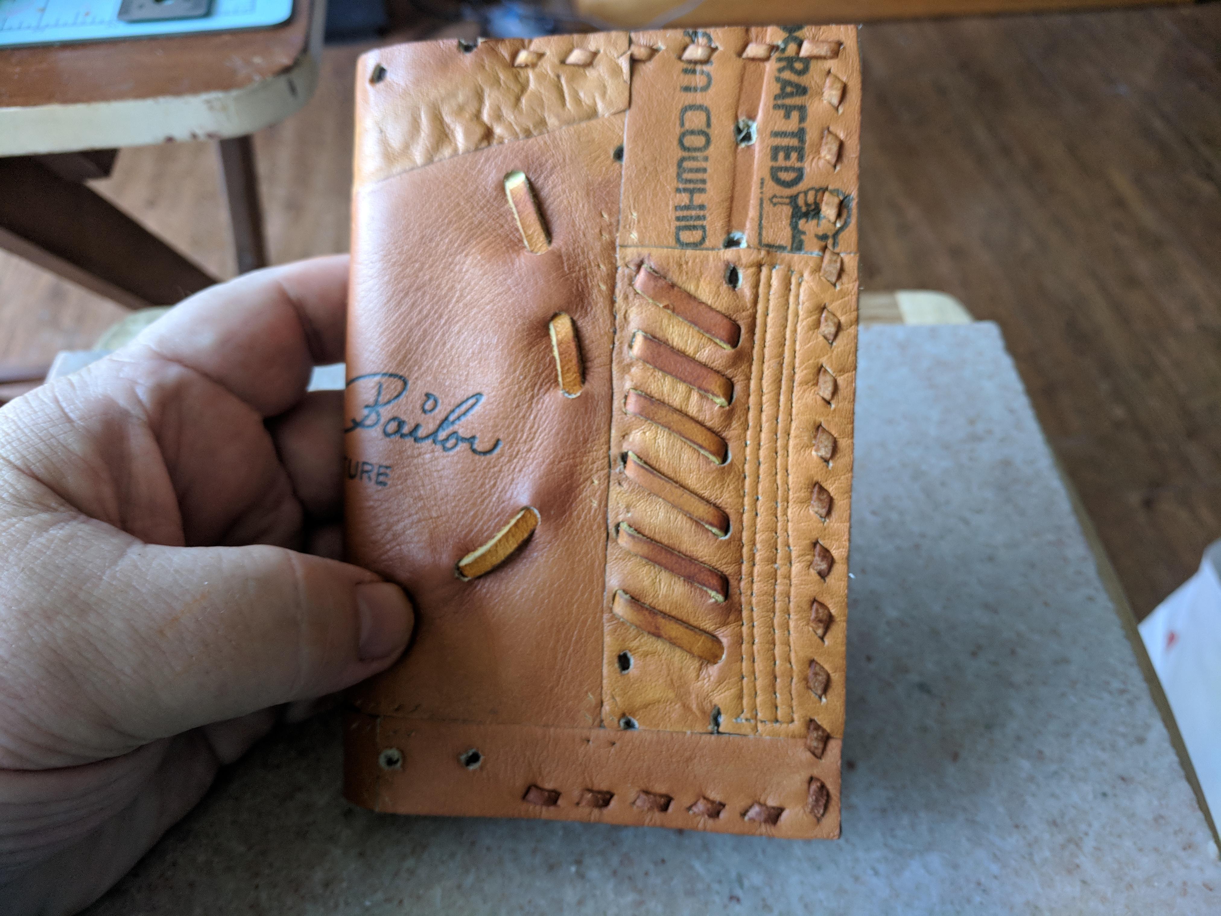 polishing crust leather Leatherworking