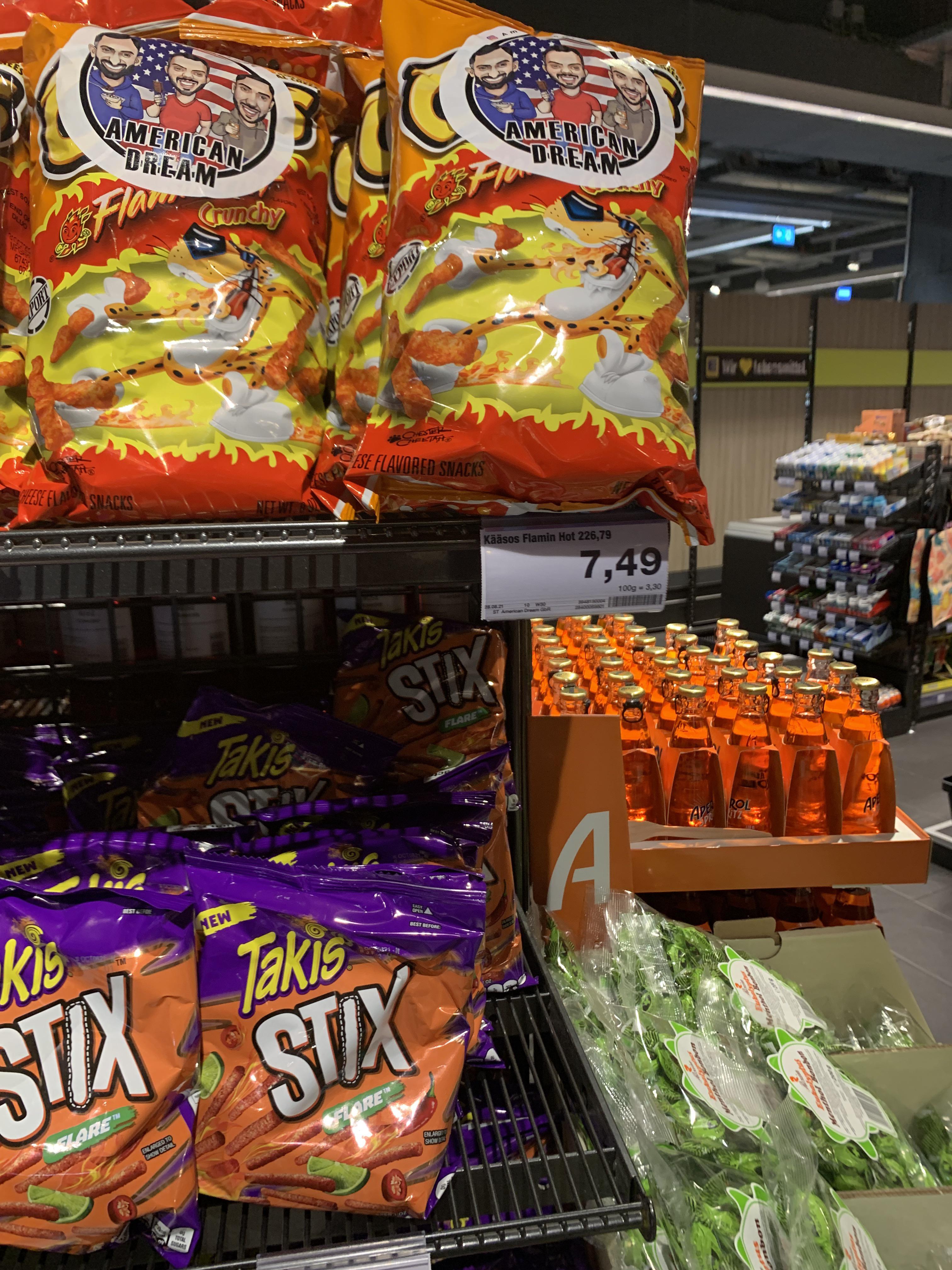 Why is Cheetos so expensive here? r/germany