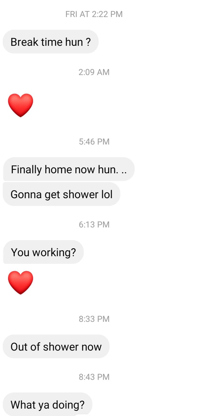 Coworker is texting me weird crap. He's old enough to be