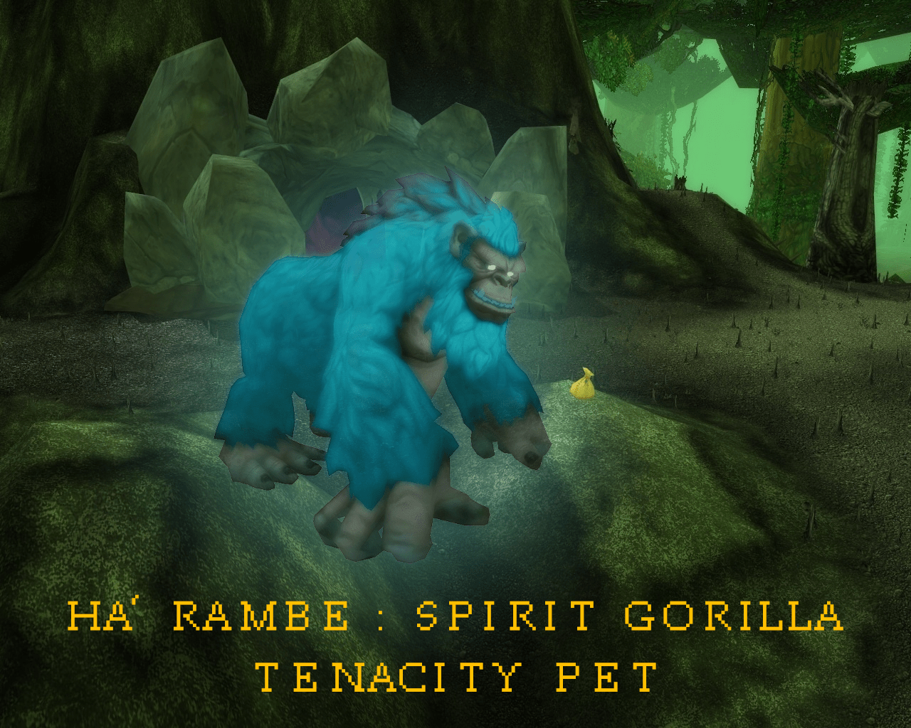 Suggestion New Spirit Beast hunter pet, Spirit Gorilla. "HARAMBE". r/wow