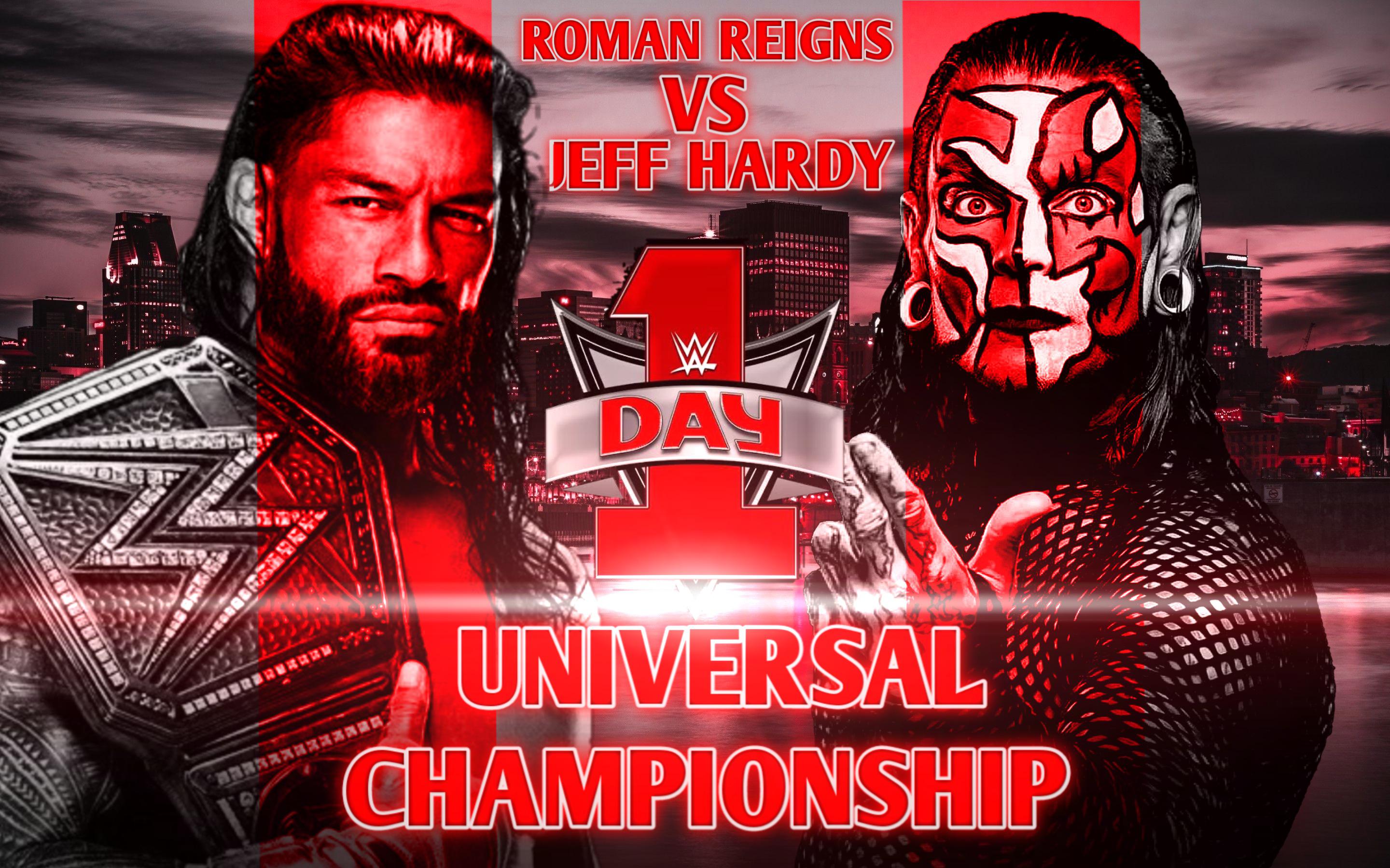 custom match card for WWE Day 1 r/BrandonDE