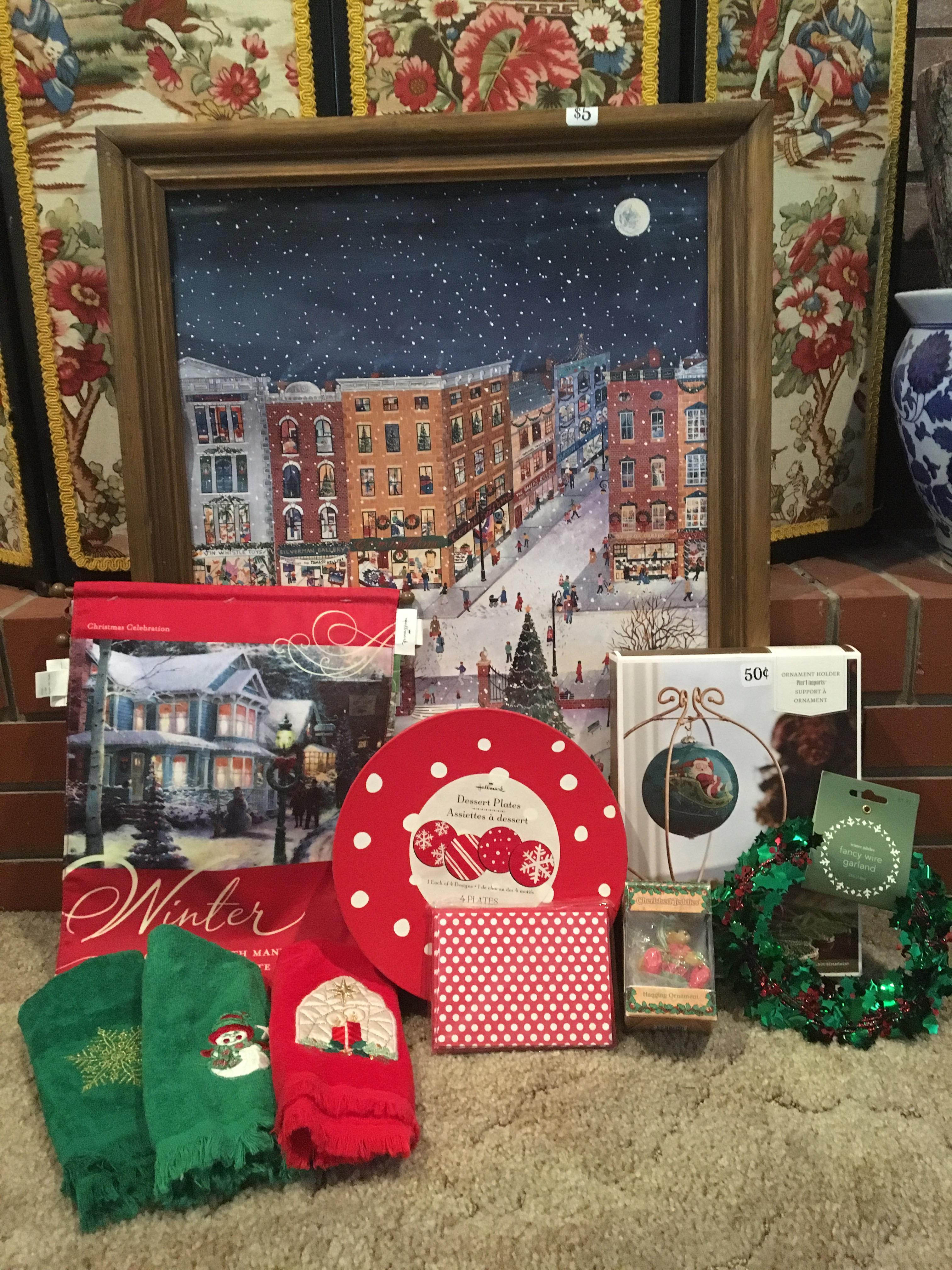 Garage sale haul! r/christmas